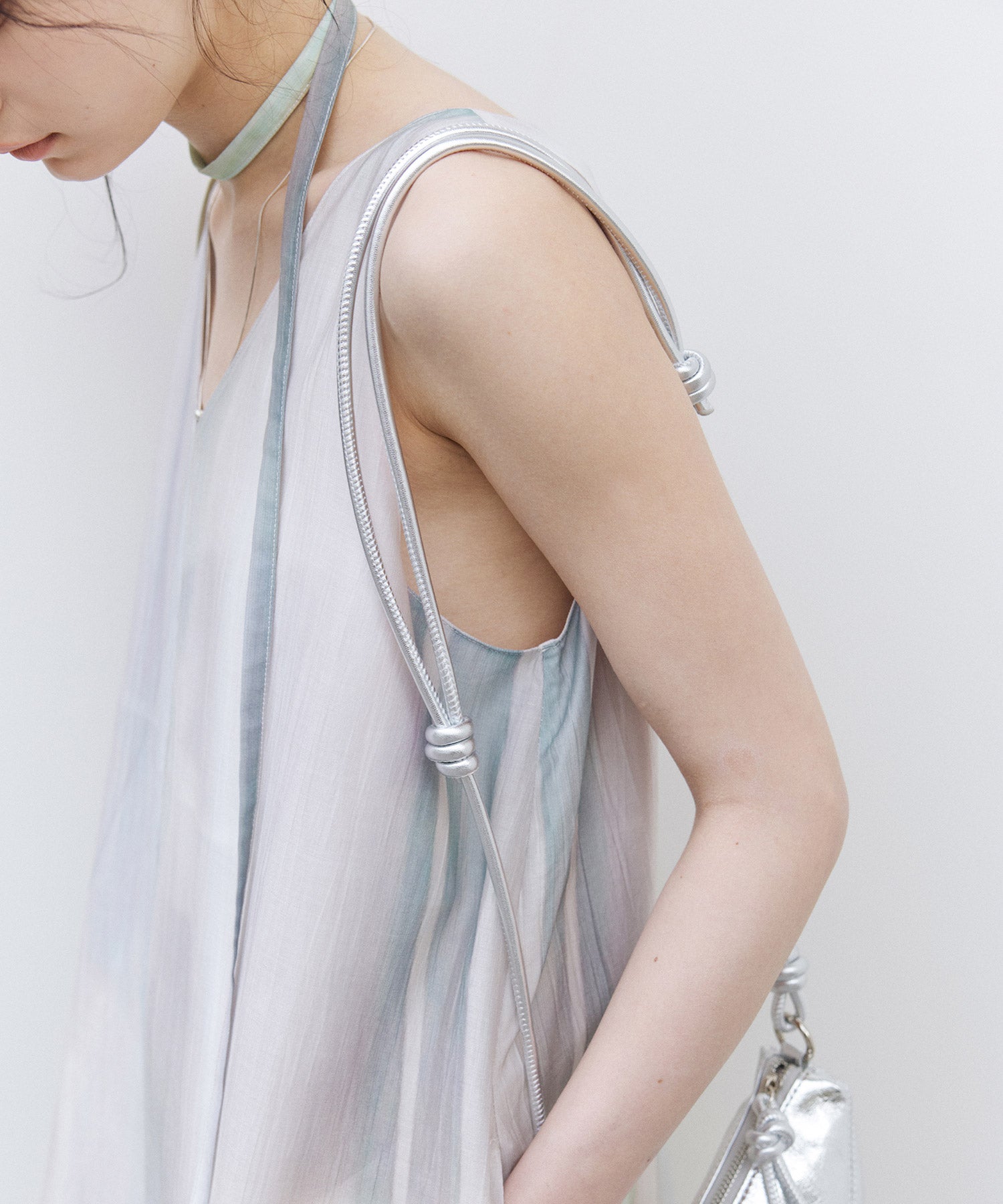 Sleeveless Art Print Dress