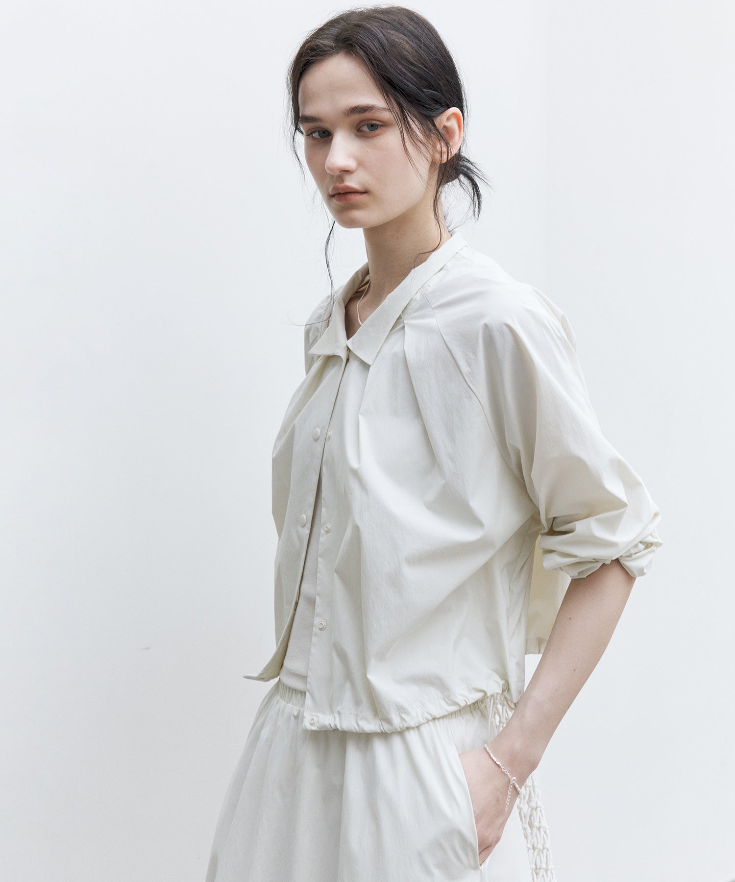 UV-Blocking Crinkle Jacket