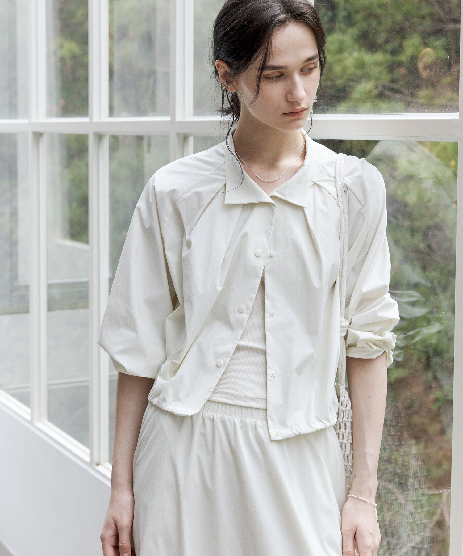 UV-Blocking Crinkle Jacket