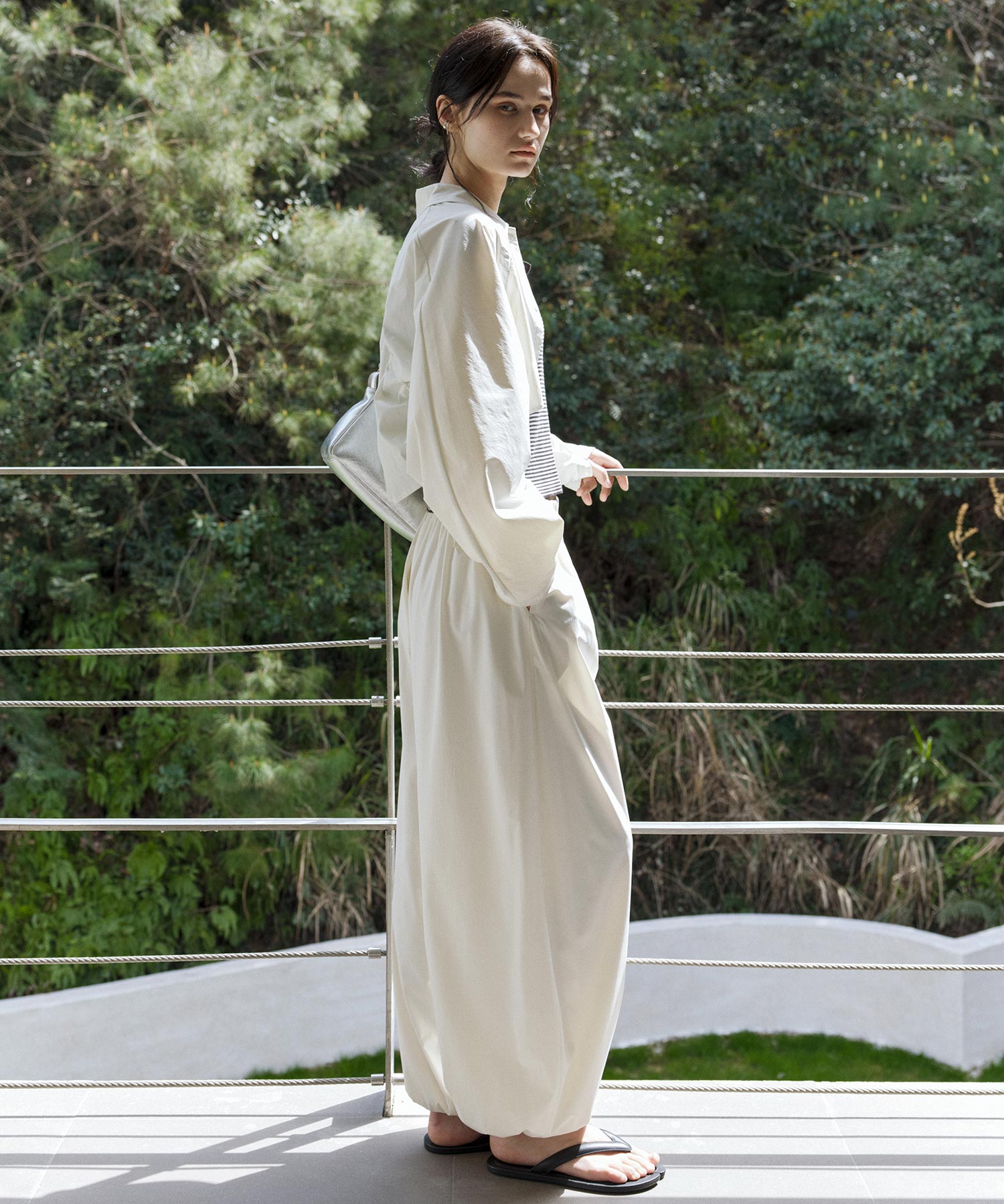 UV Protection Straight Harem Pants