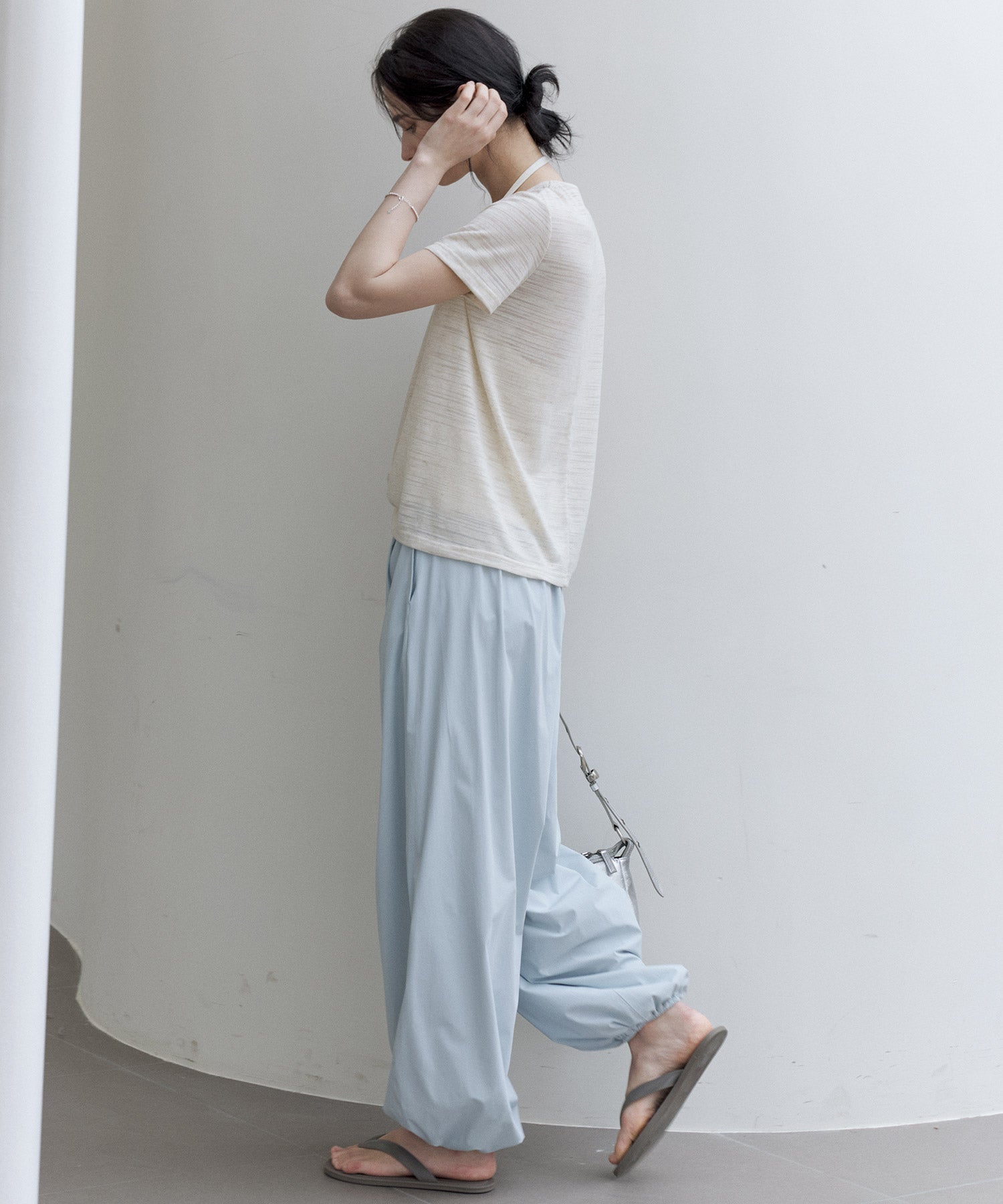 UV Protection Straight Harem Pants