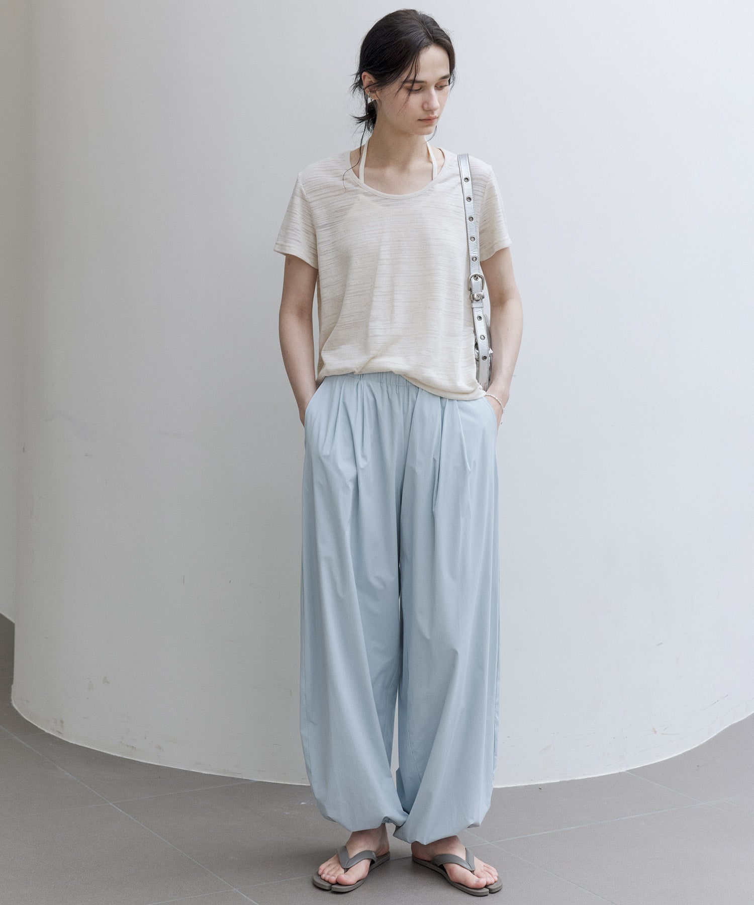 UV Protection Straight Harem Pants
