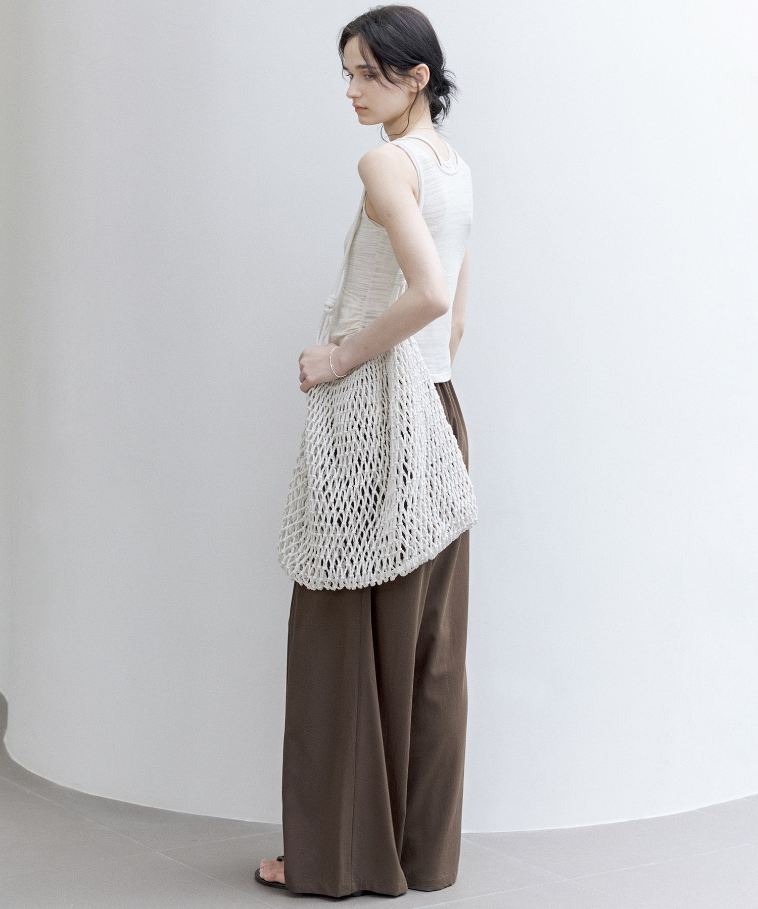Basic Flowy Wide-Leg Pants