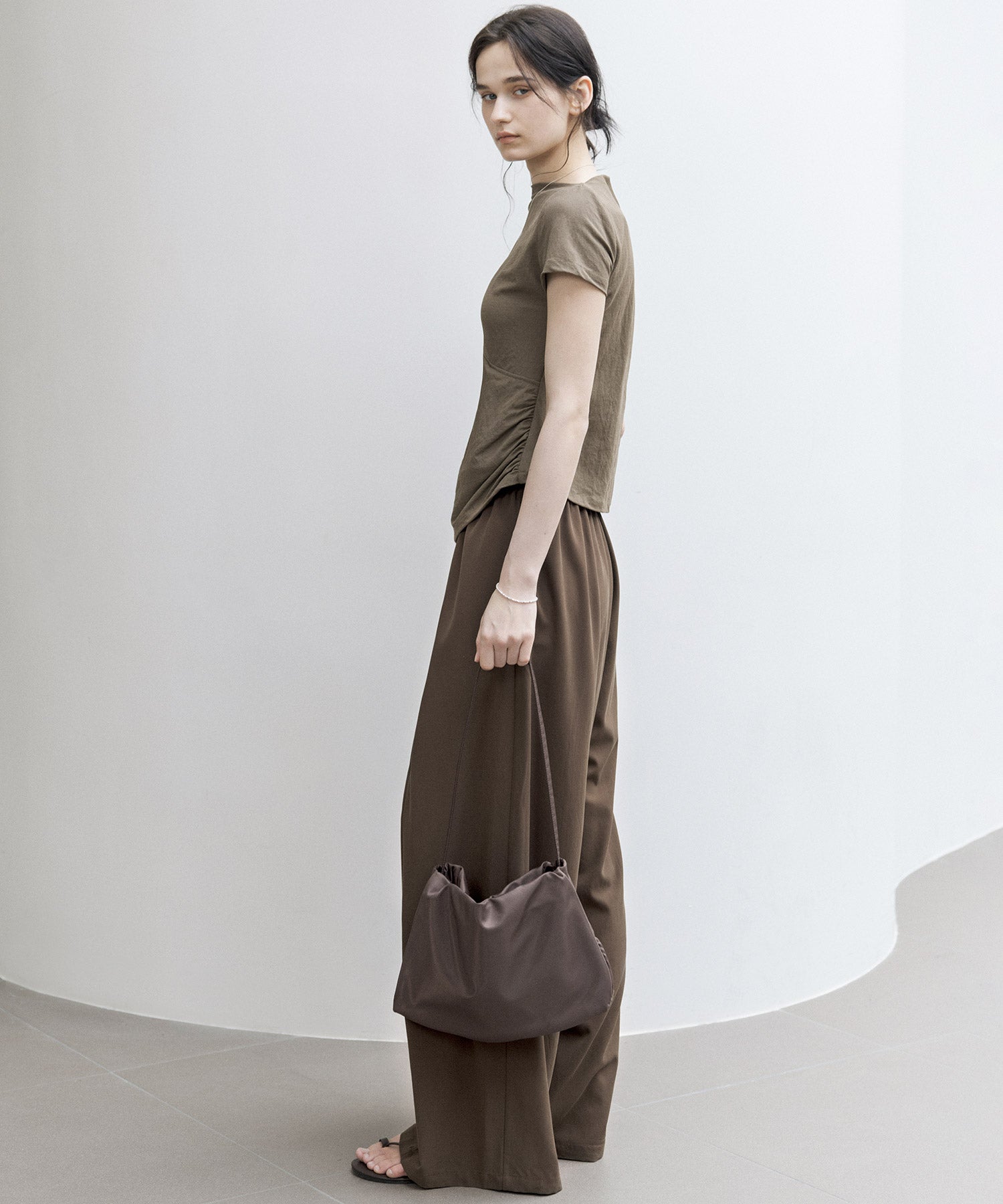 Basic Flowy Wide-Leg Pants