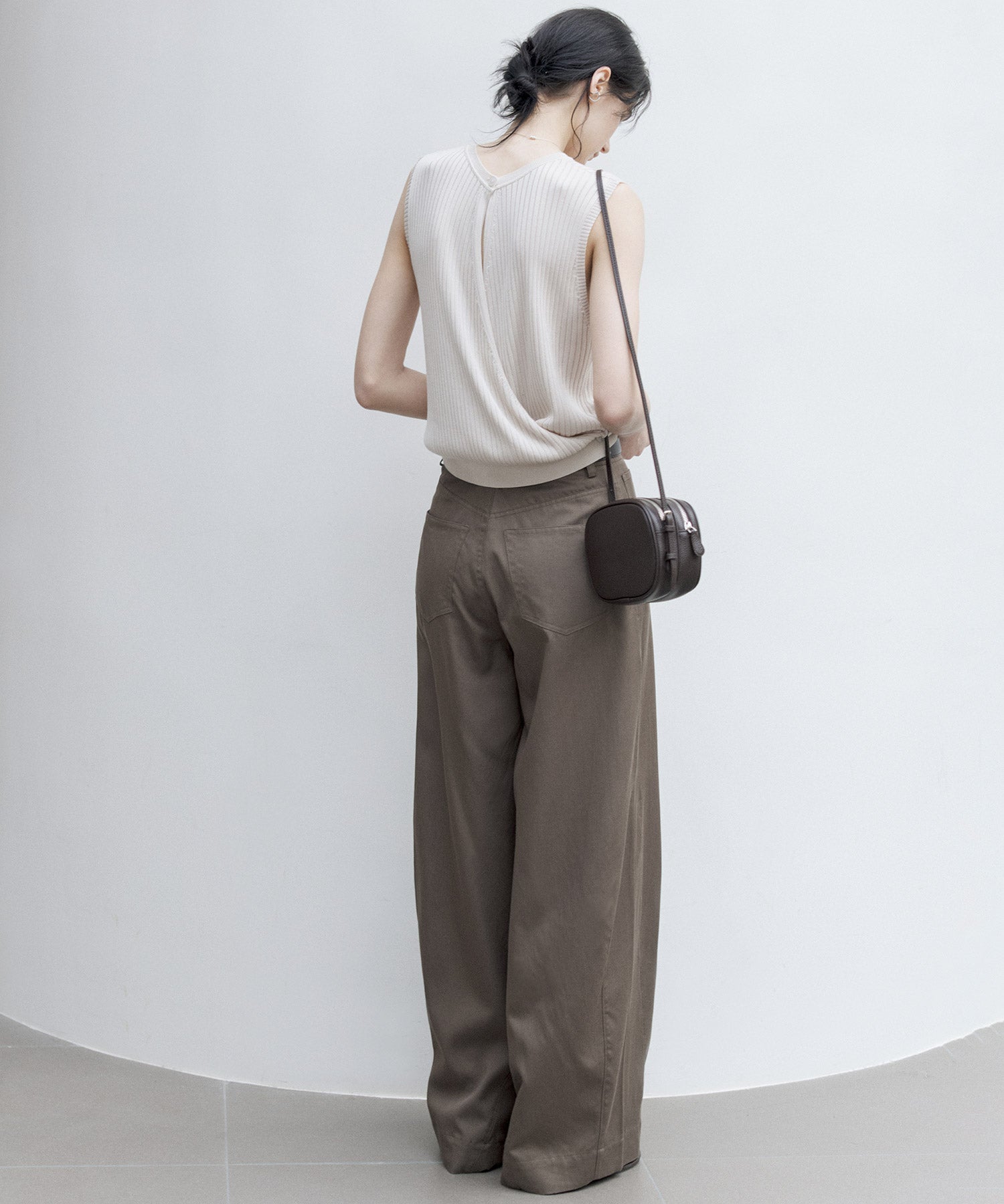 Versatile Knit Tank with Transformable Design