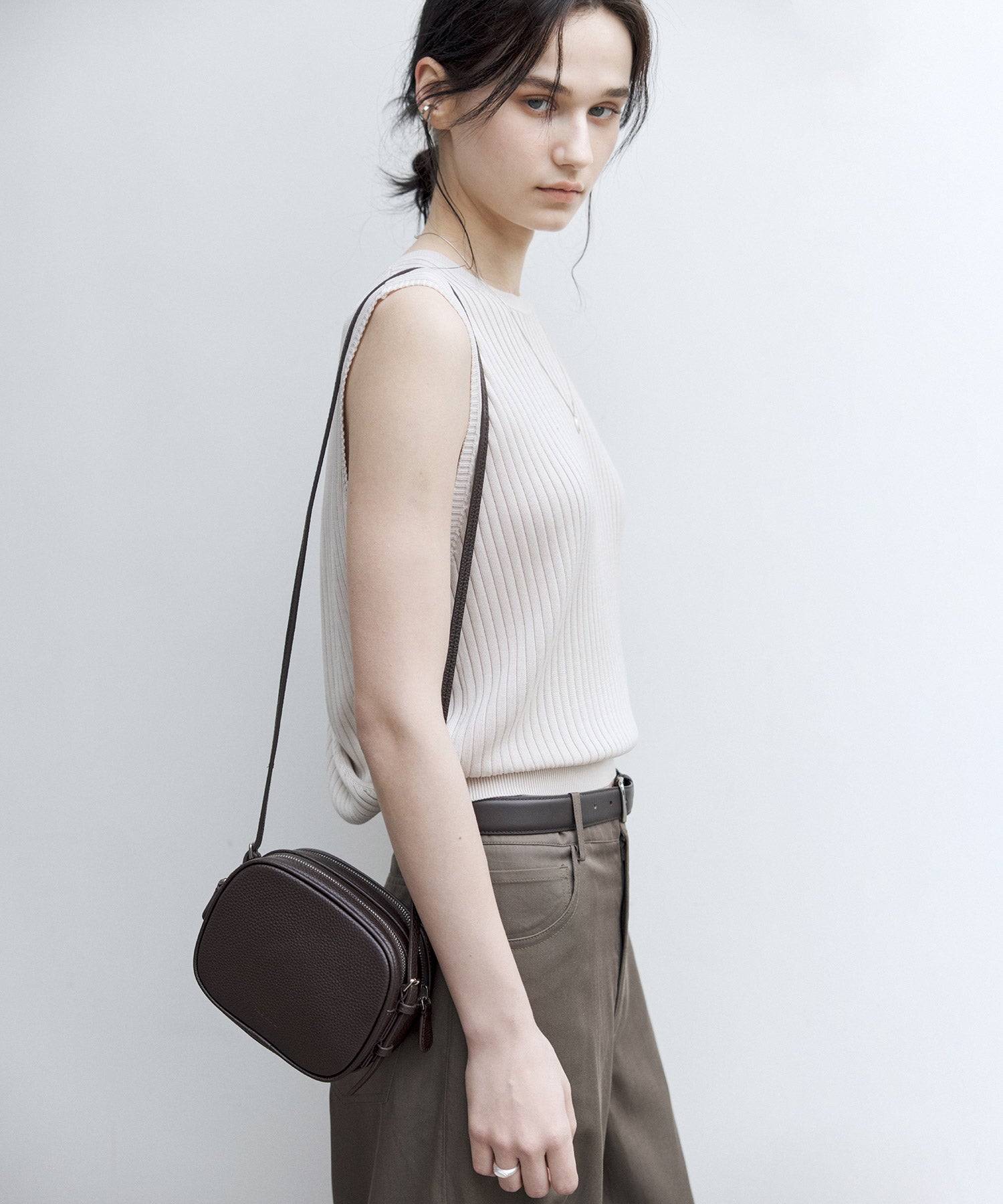 Versatile Knit Tank with Transformable Design
