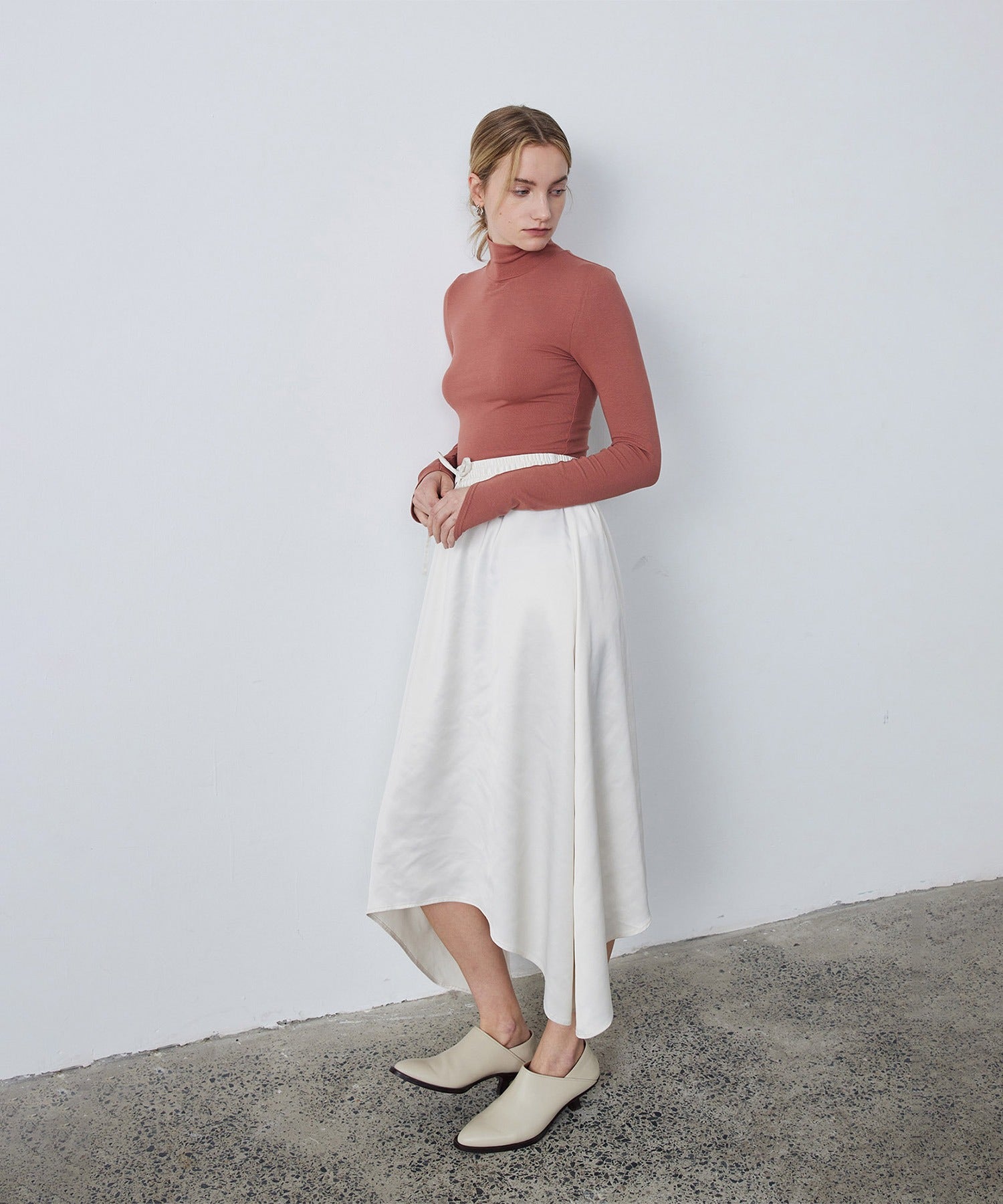Smooth Touch High Neck Pullover