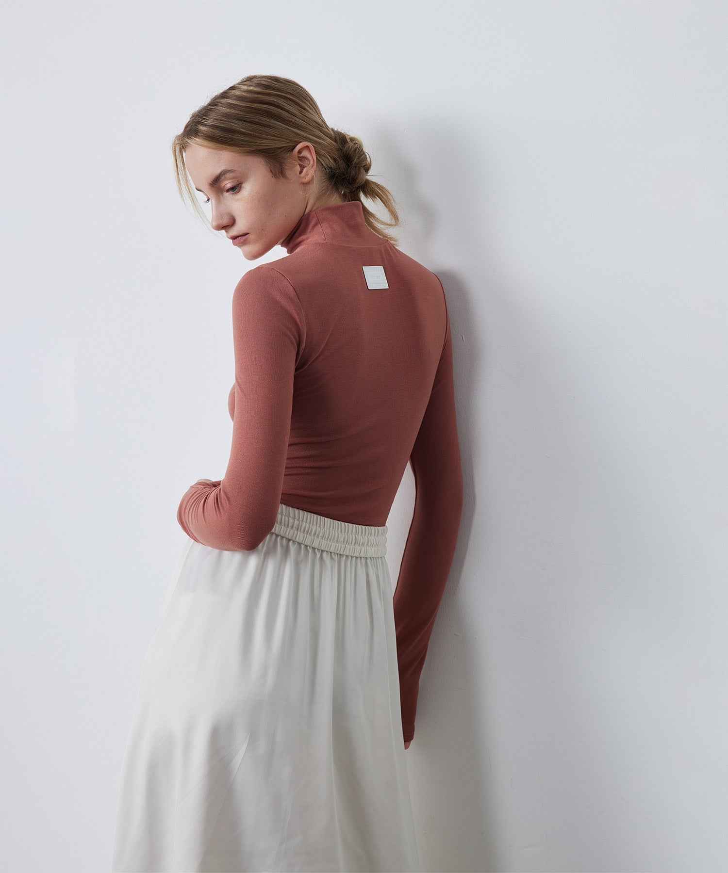 Smooth Touch High Neck Pullover