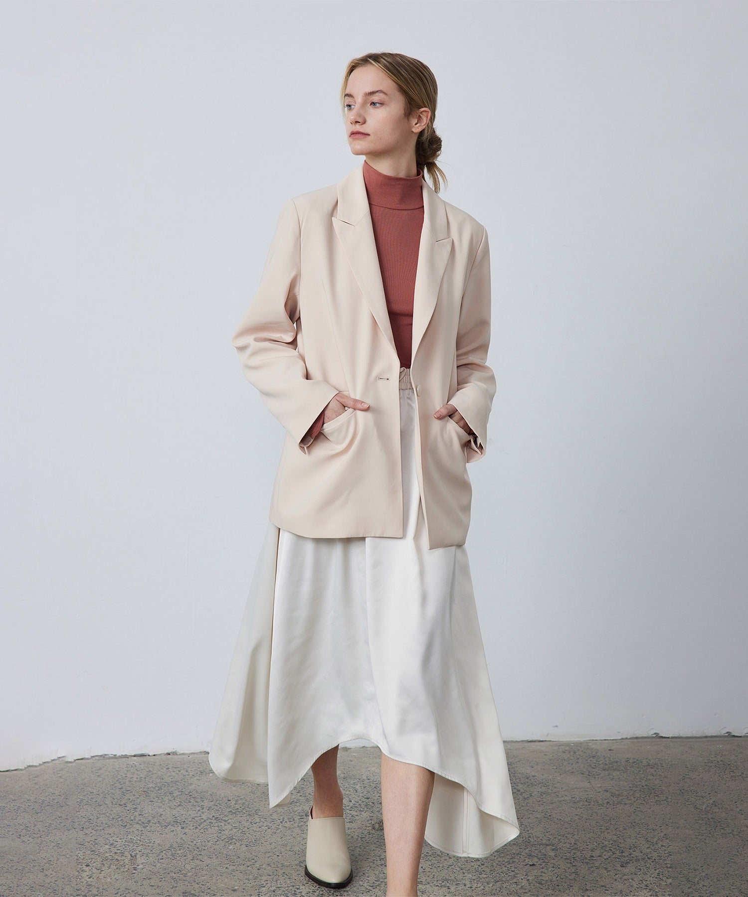 Smooth Touch High Neck Pullover