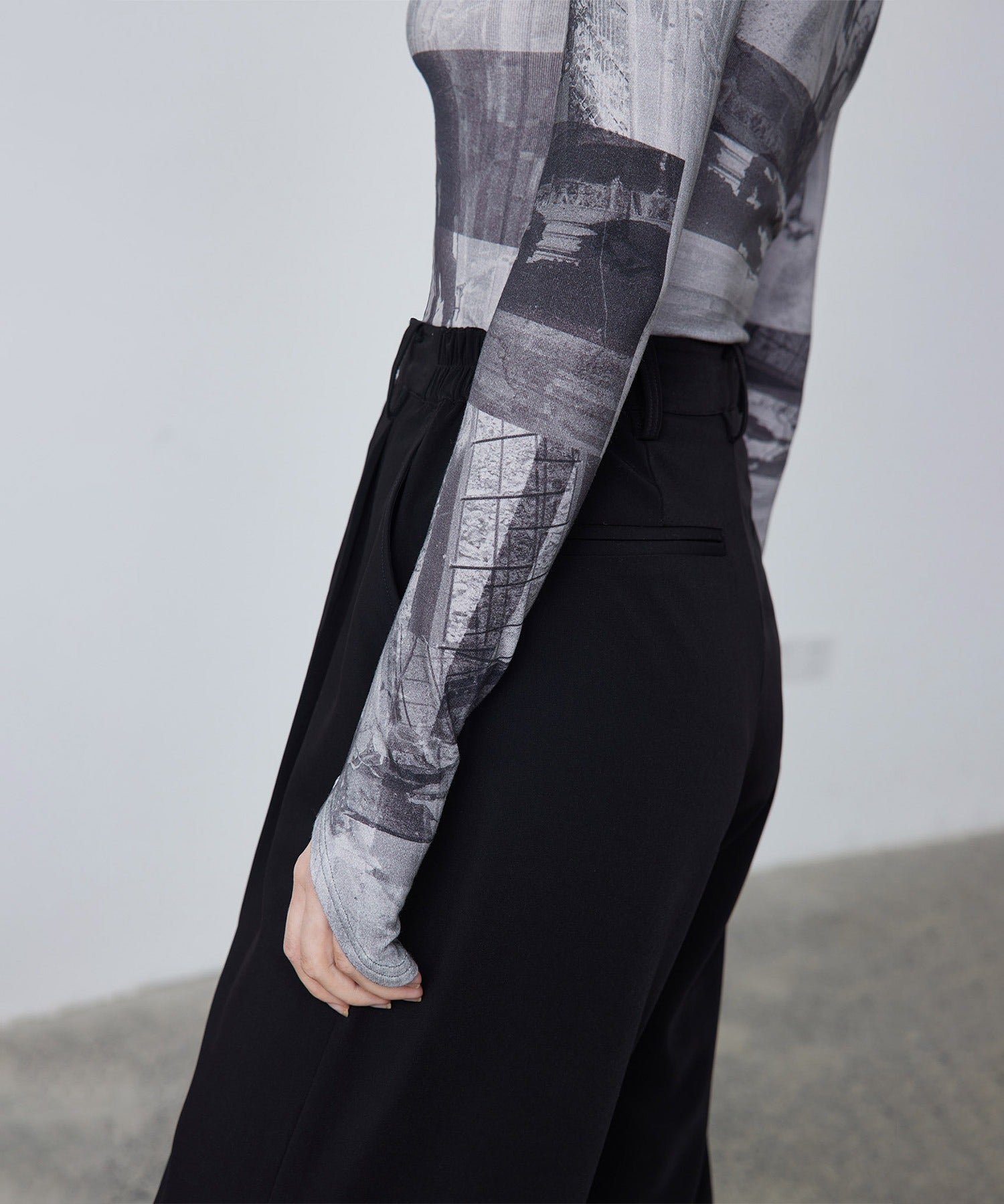 Smooth Touch High Neck Pullover