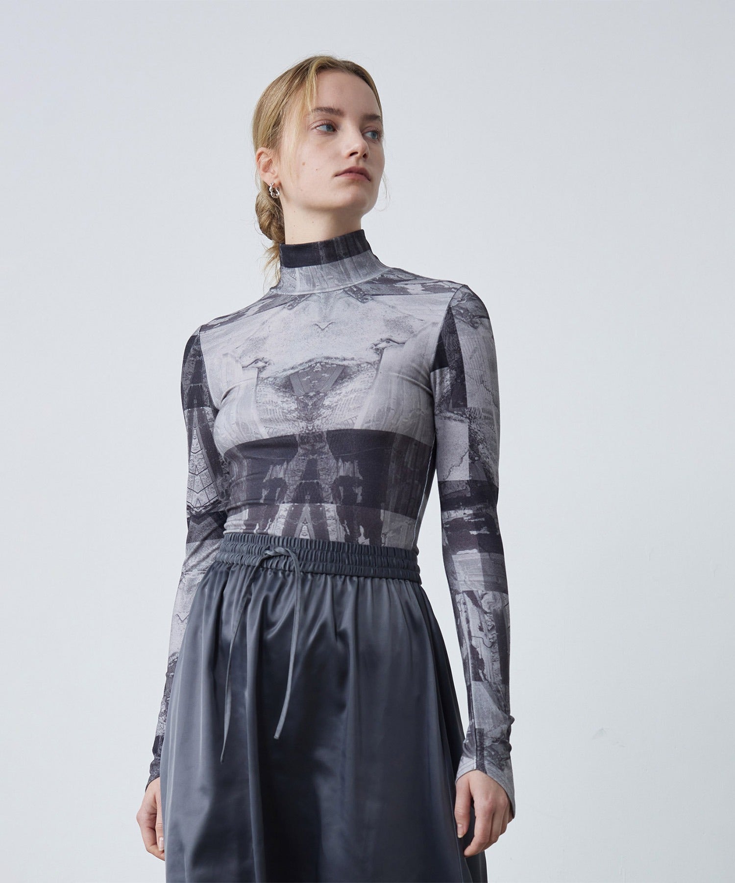 Smooth Touch High Neck Pullover