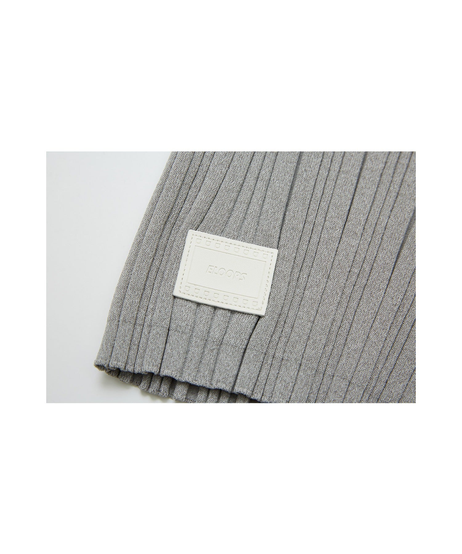 Half-Zip Ribbed Knit Pullover