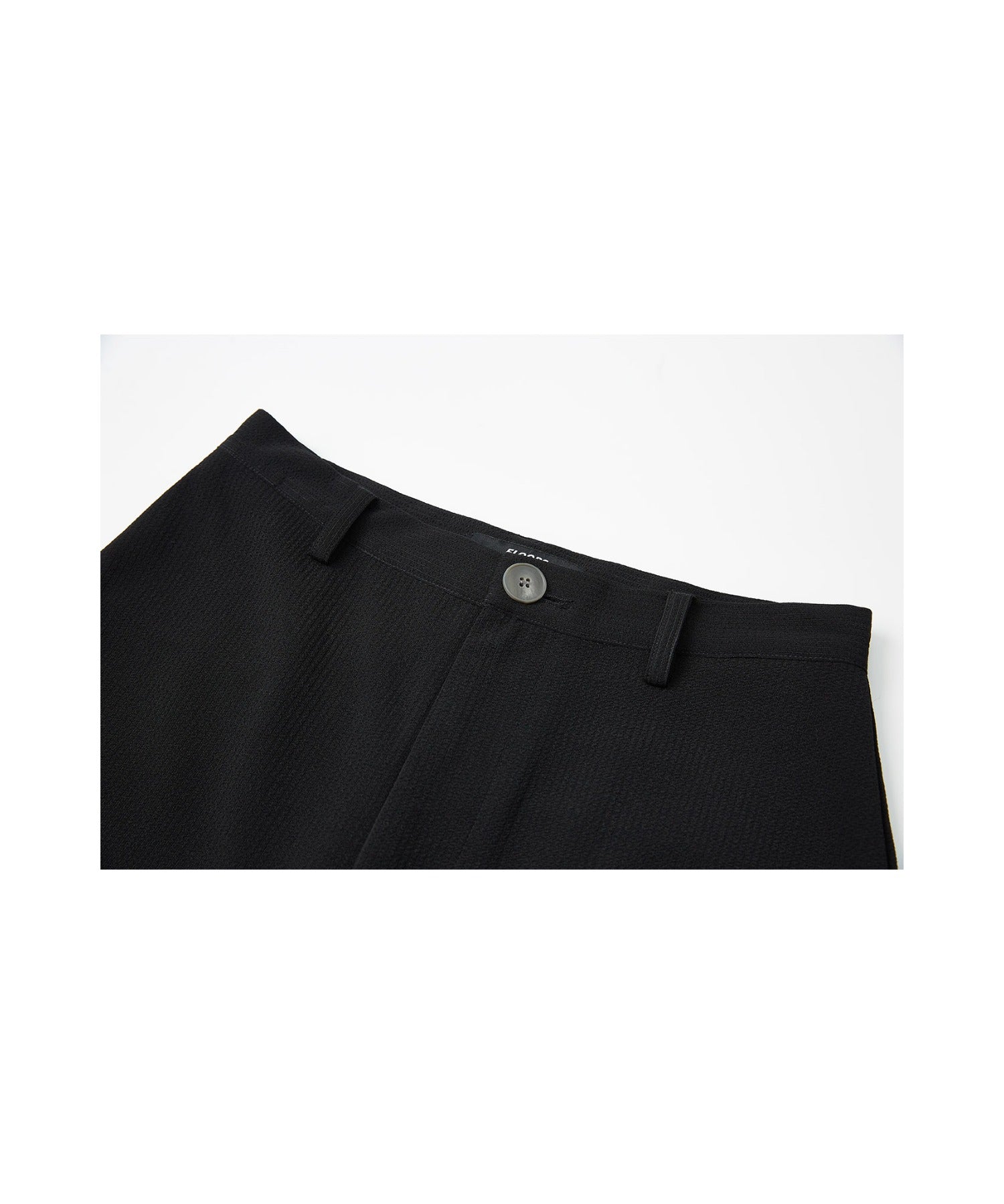 Side-Slit Narrow Flare Pants
