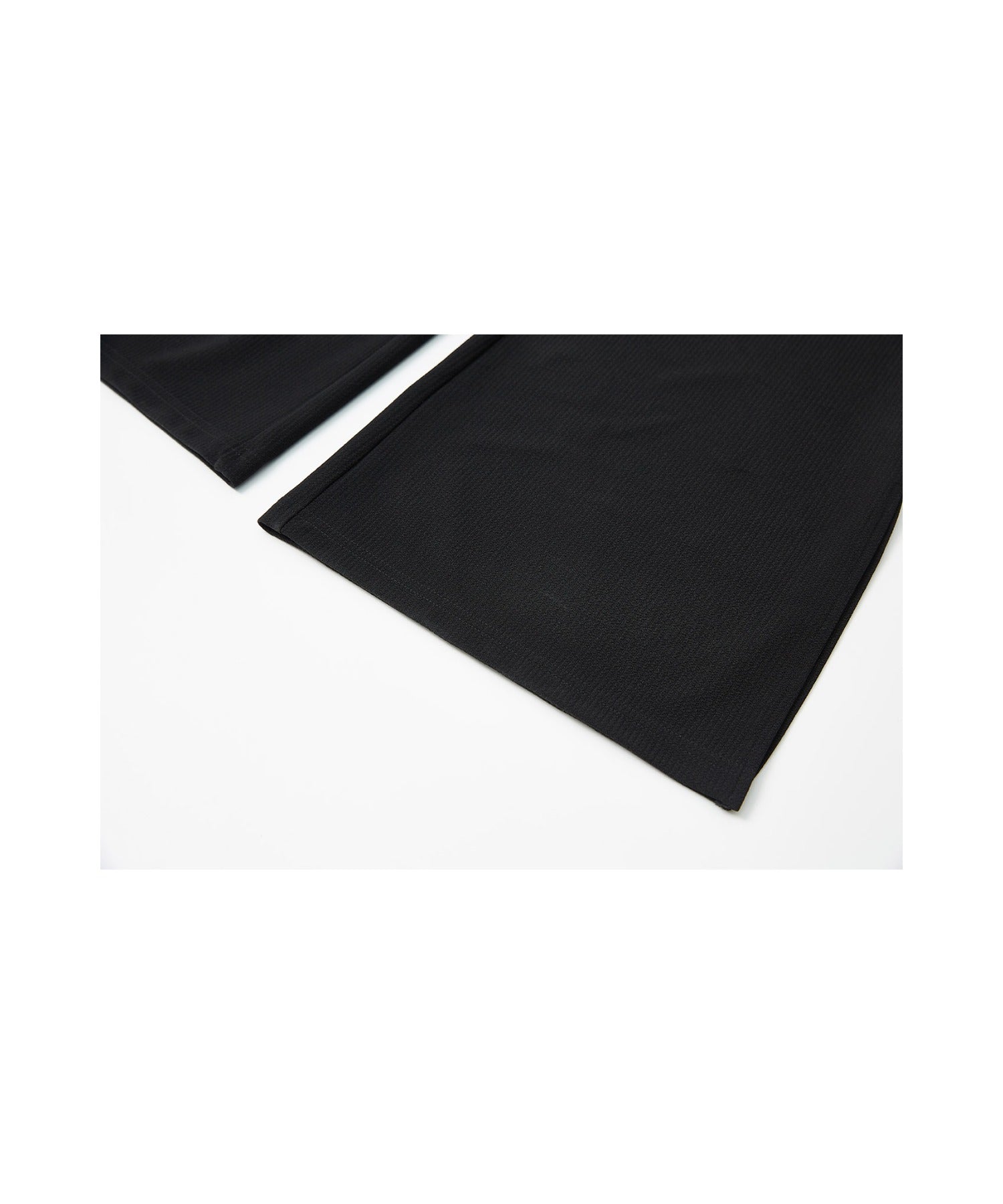 Side-Slit Narrow Flare Pants