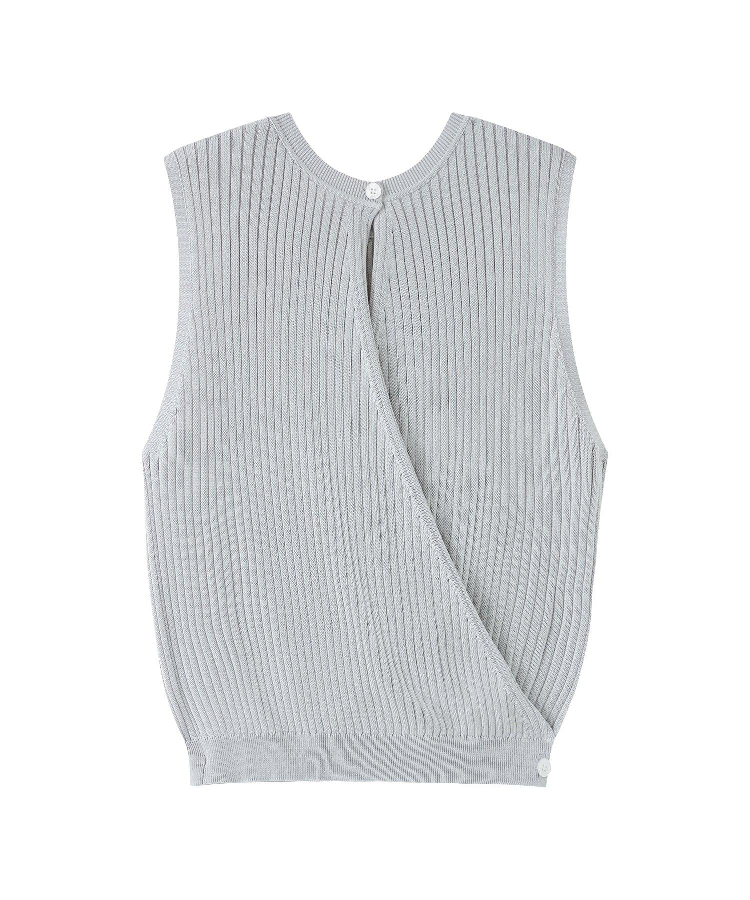 Versatile Knit Tank with Transformable Design