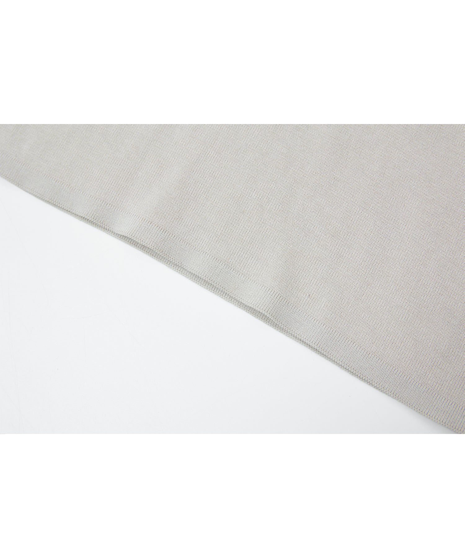 High-Neck Sleeveless Silk-Blend Knit Top