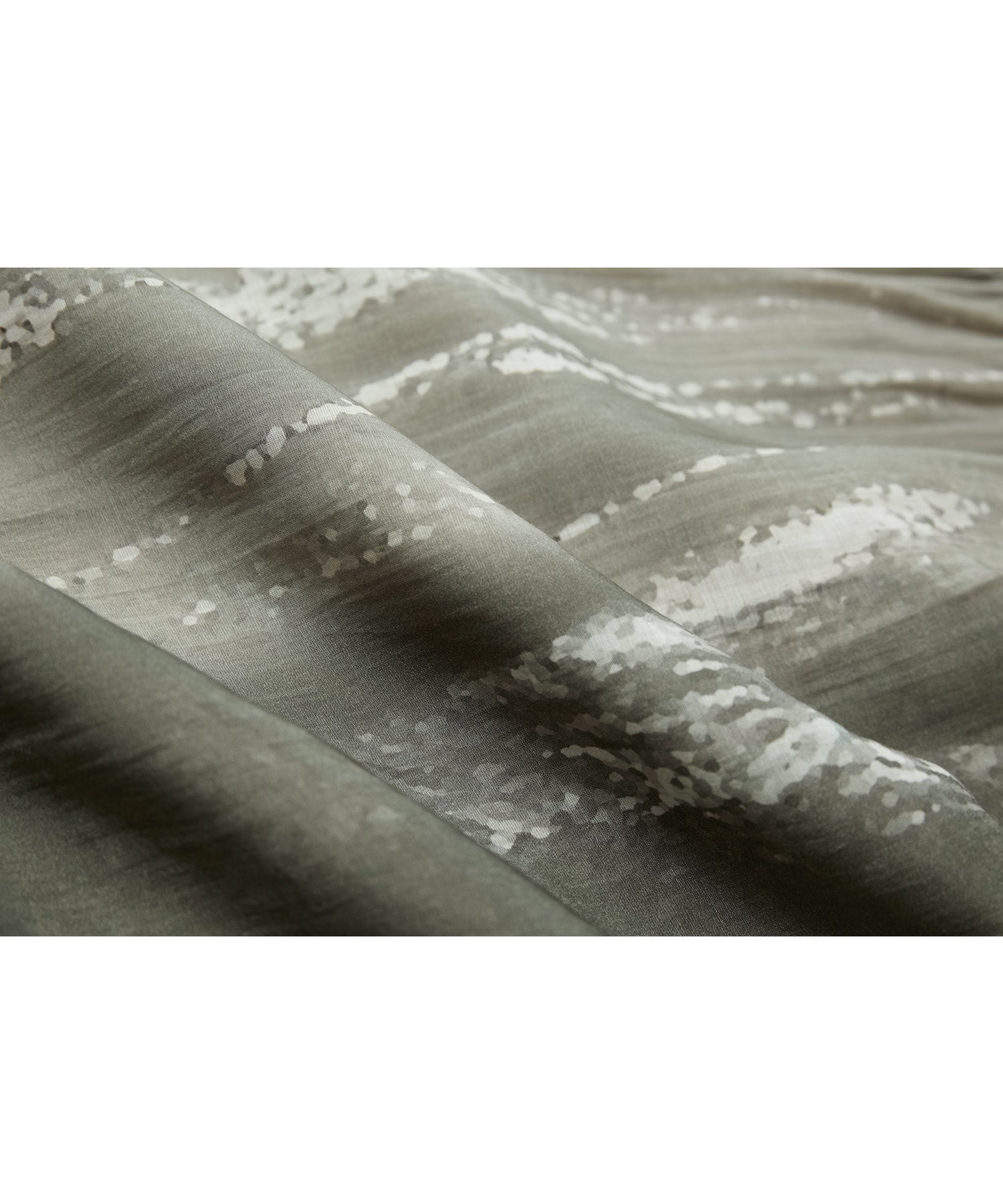 Artistic Light & Shadow Print Sleeveless Dress