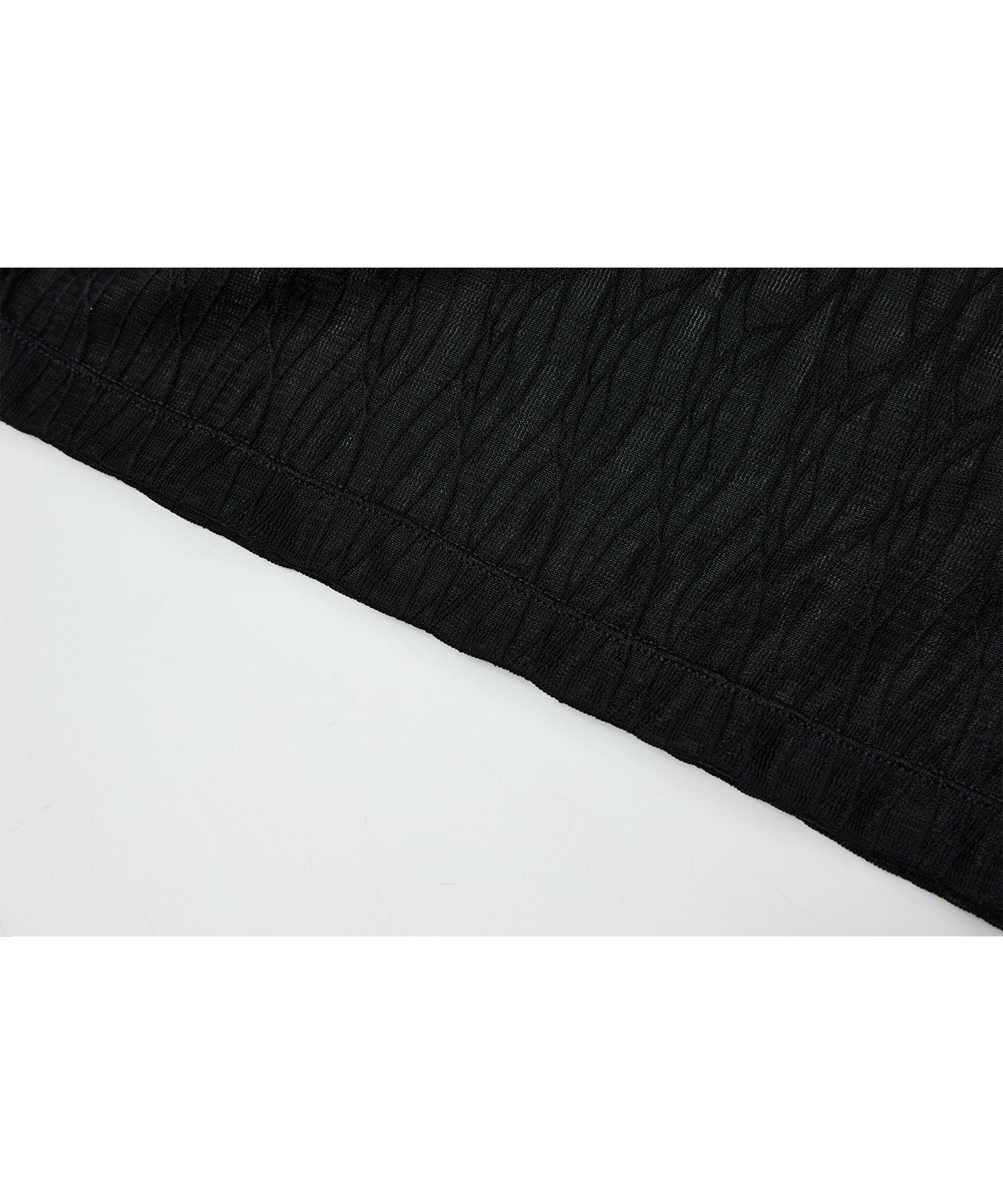 Jacquard Sheer Boat Neck Top