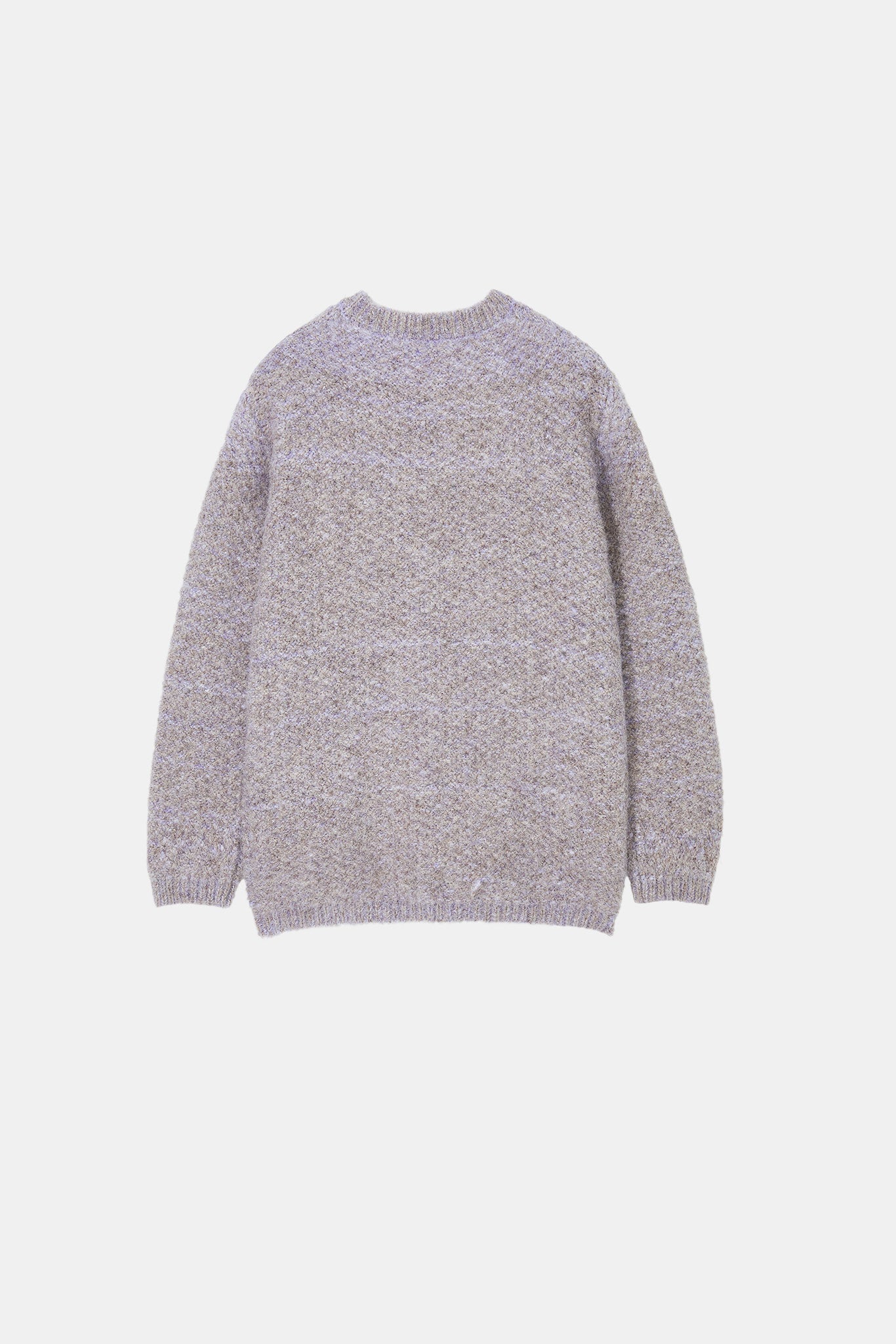 [tageechita] Wool blend crew neck knit