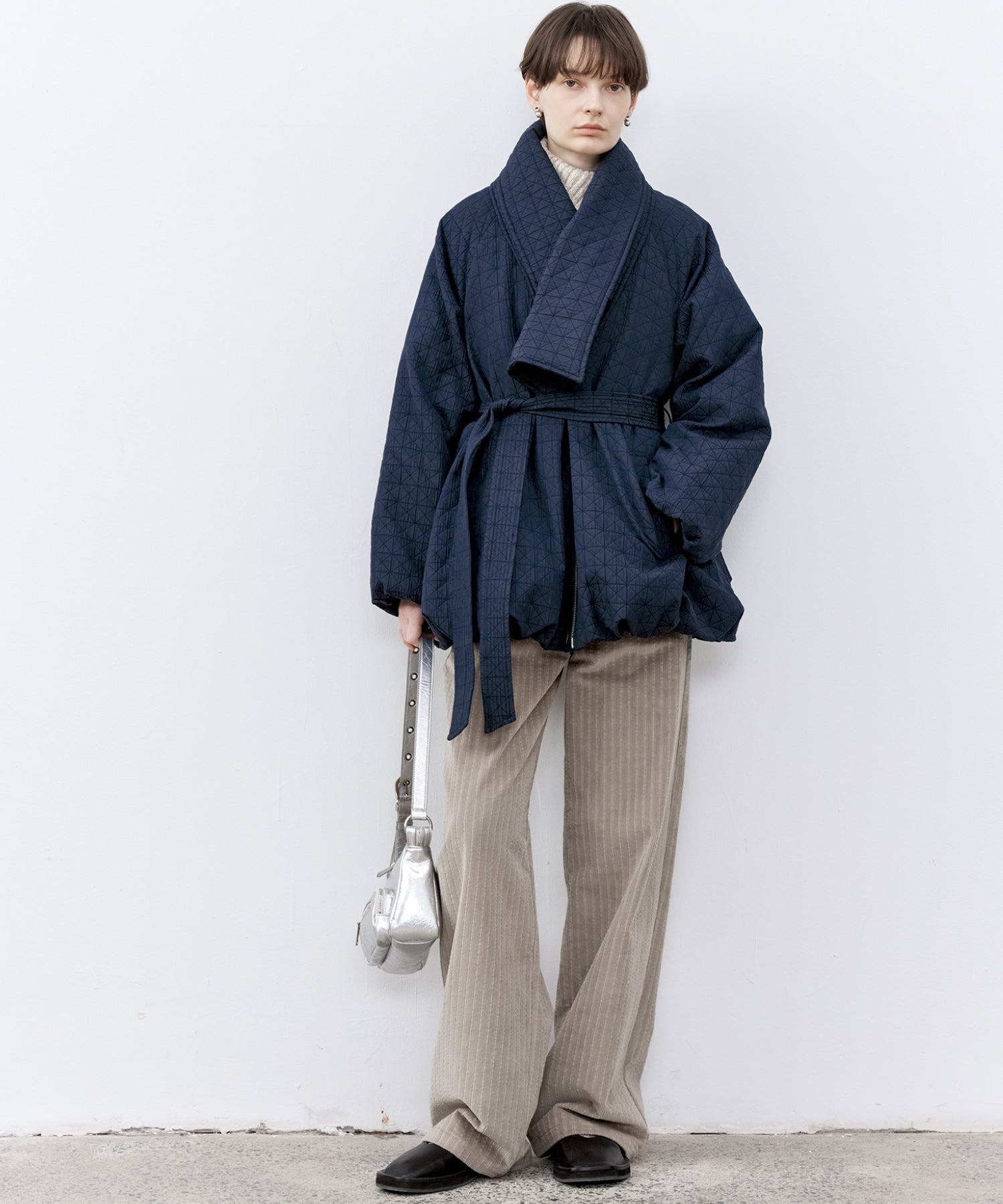 「PRE ORDER」Multi-Stripe Straight Narrow Corduroy Pants