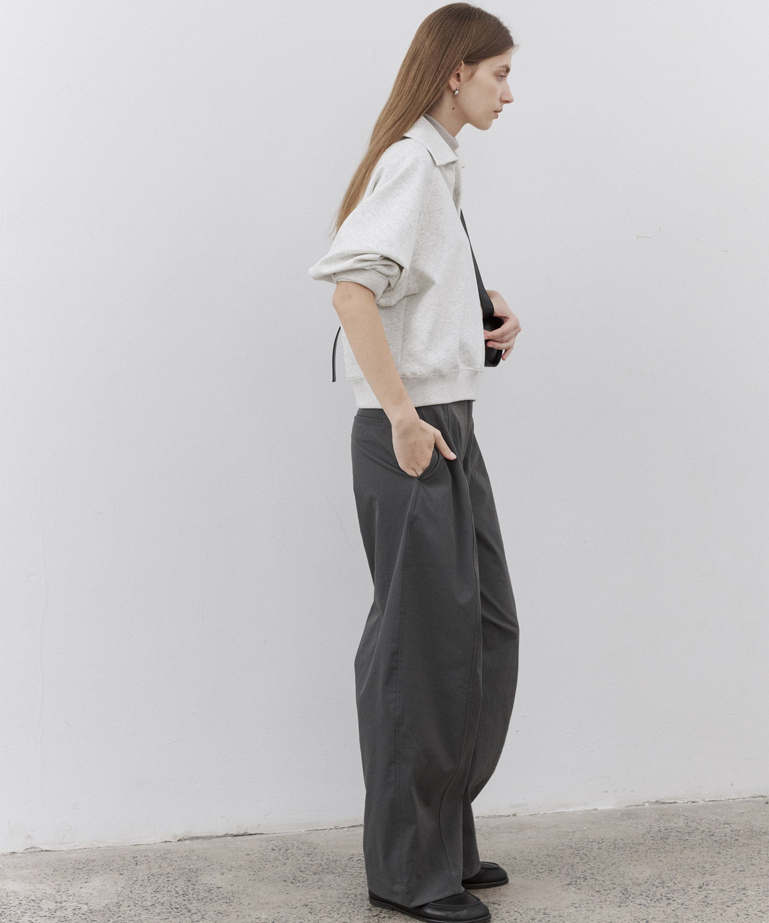 Essential Slight-Curve Casual Pants