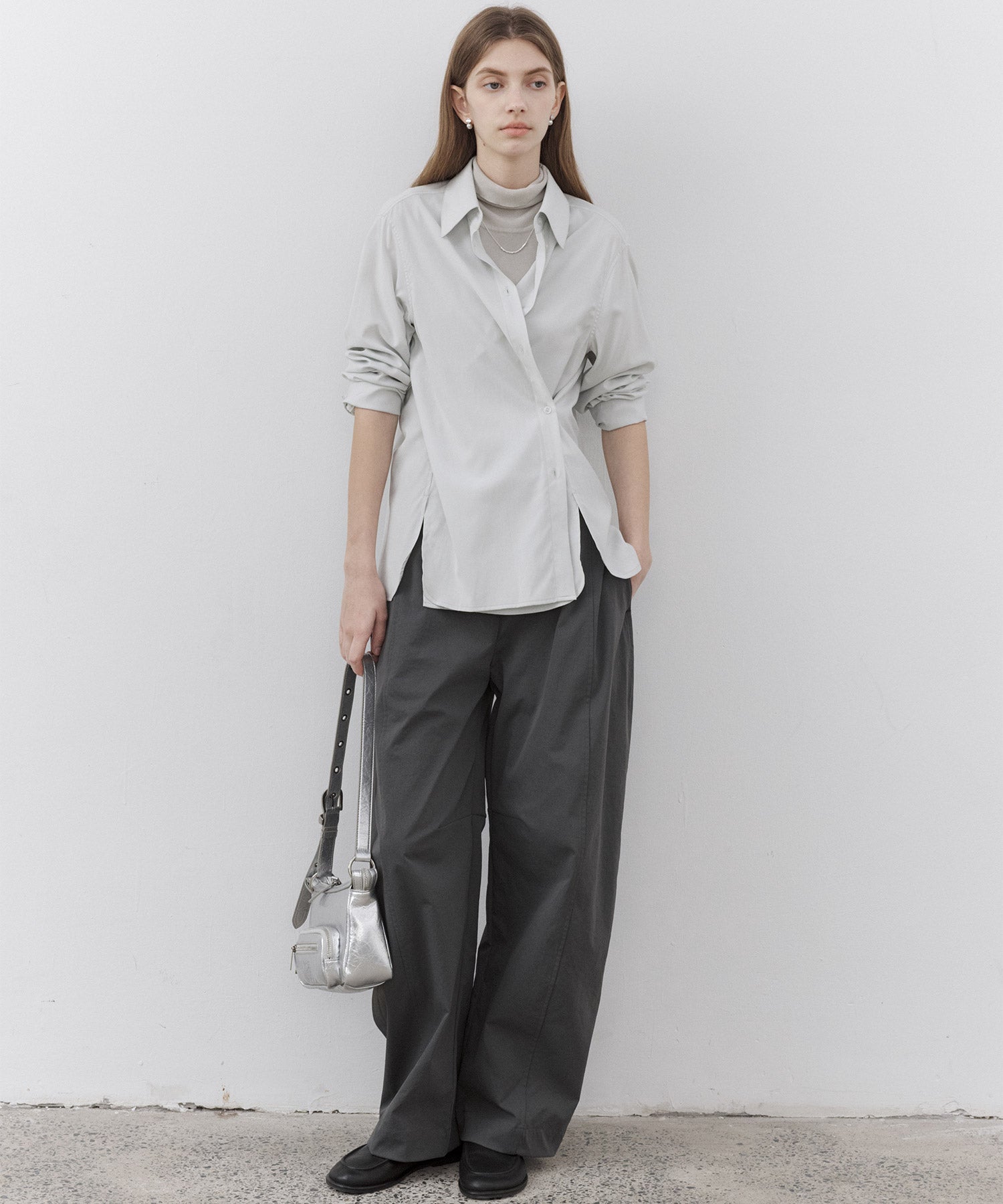 Essential Slight-Curve Casual Pants