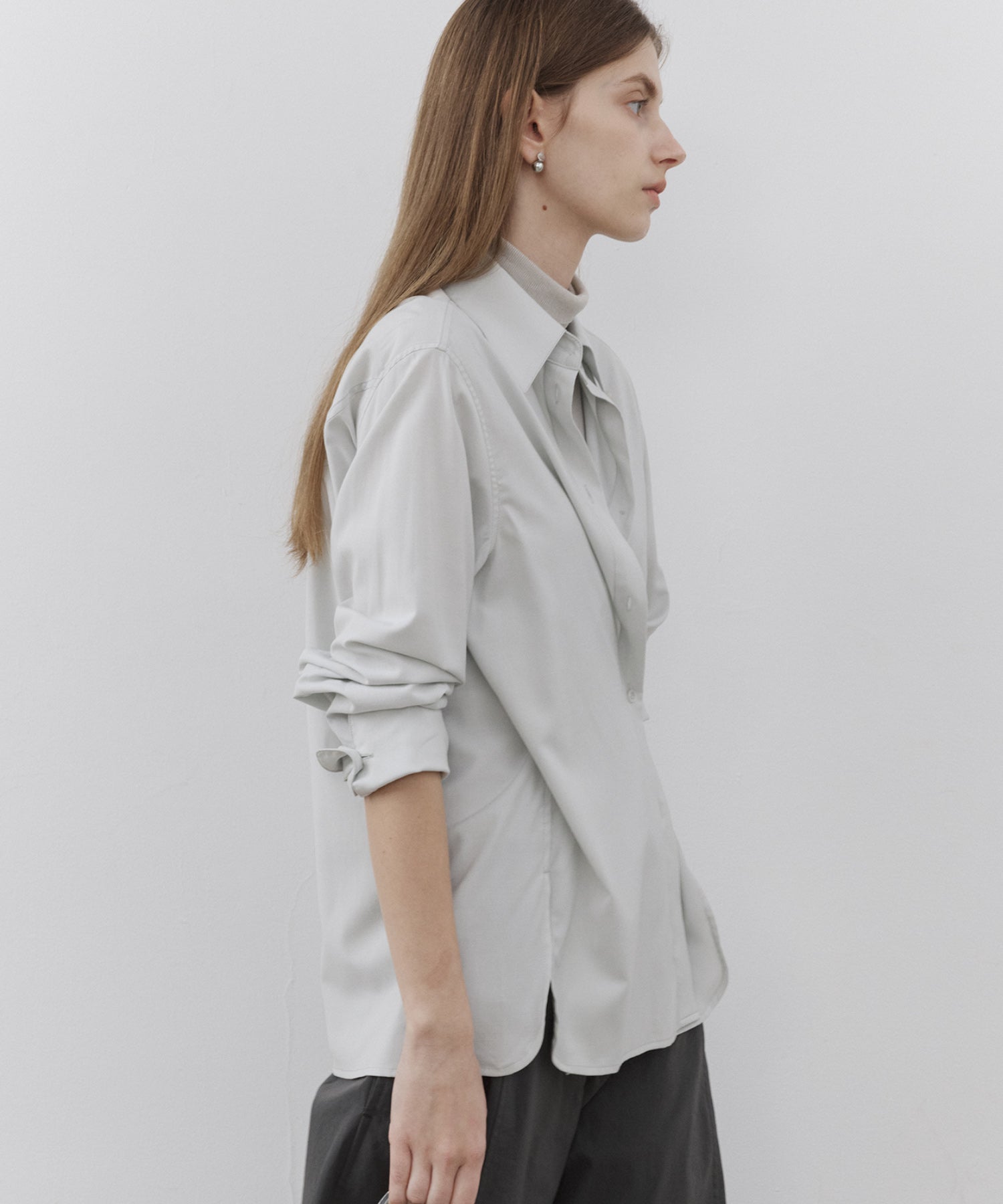 2-Way Linen Blend Shirt