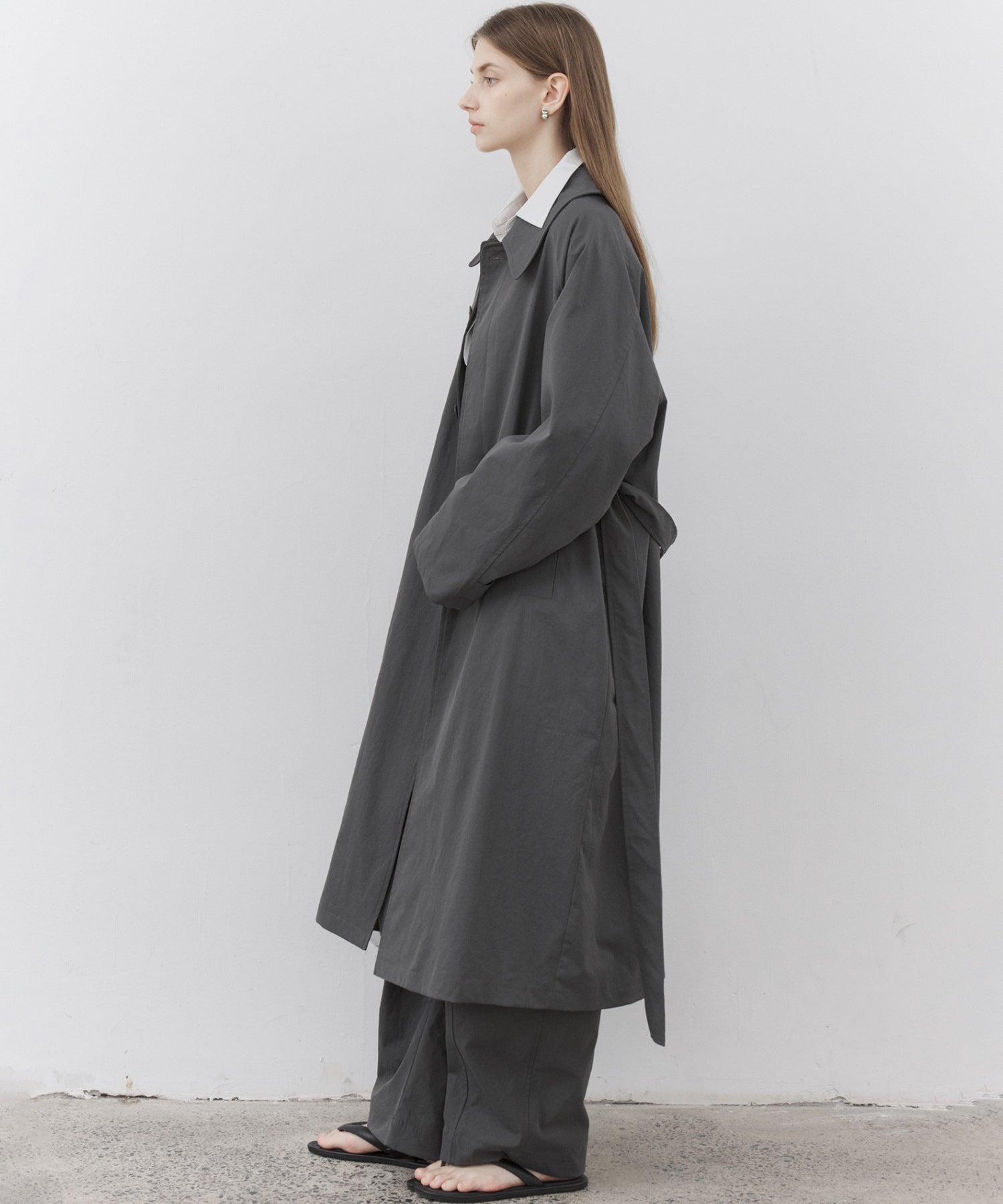 Classic Long Trench Coat