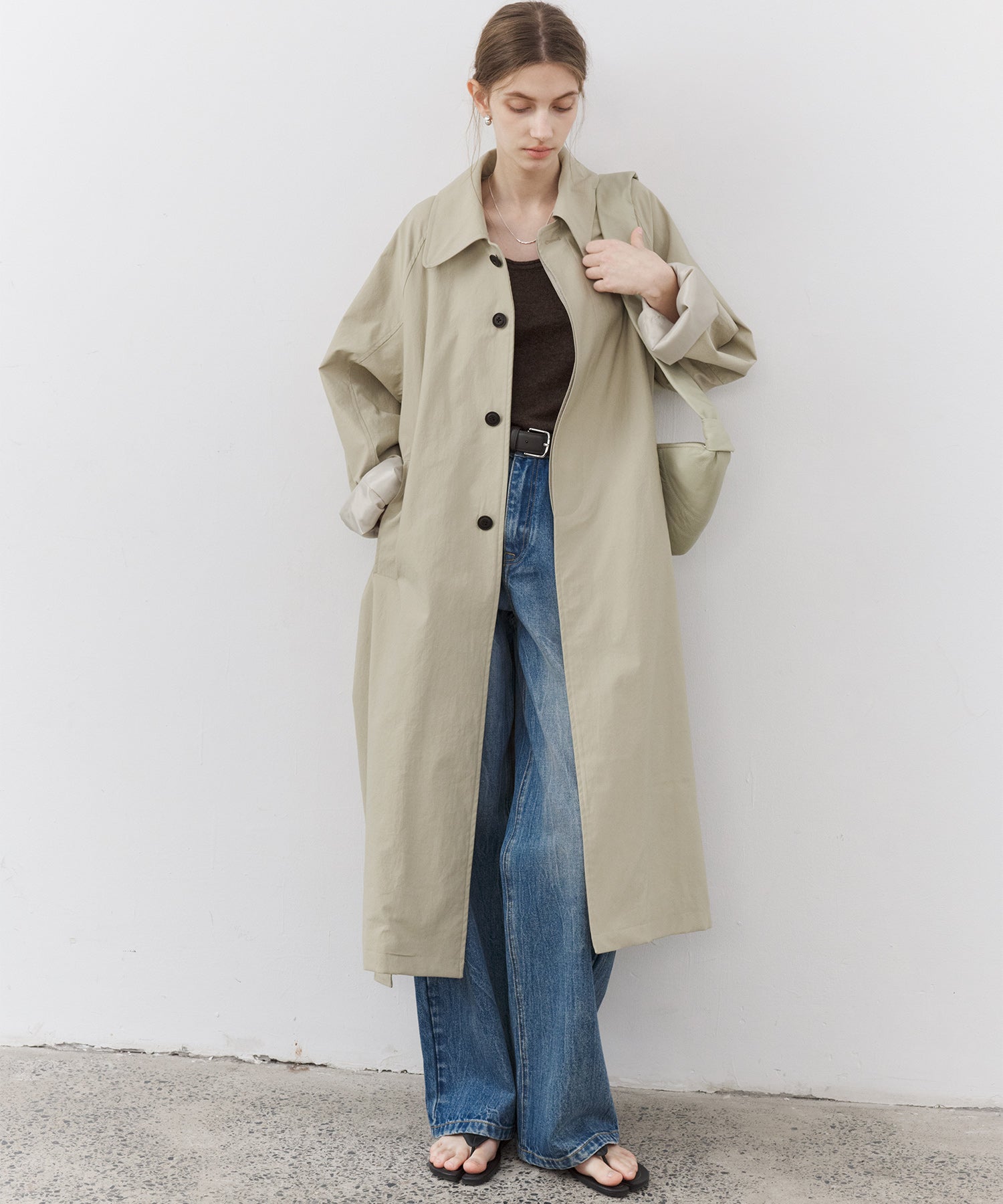 Classic Long Trench Coat