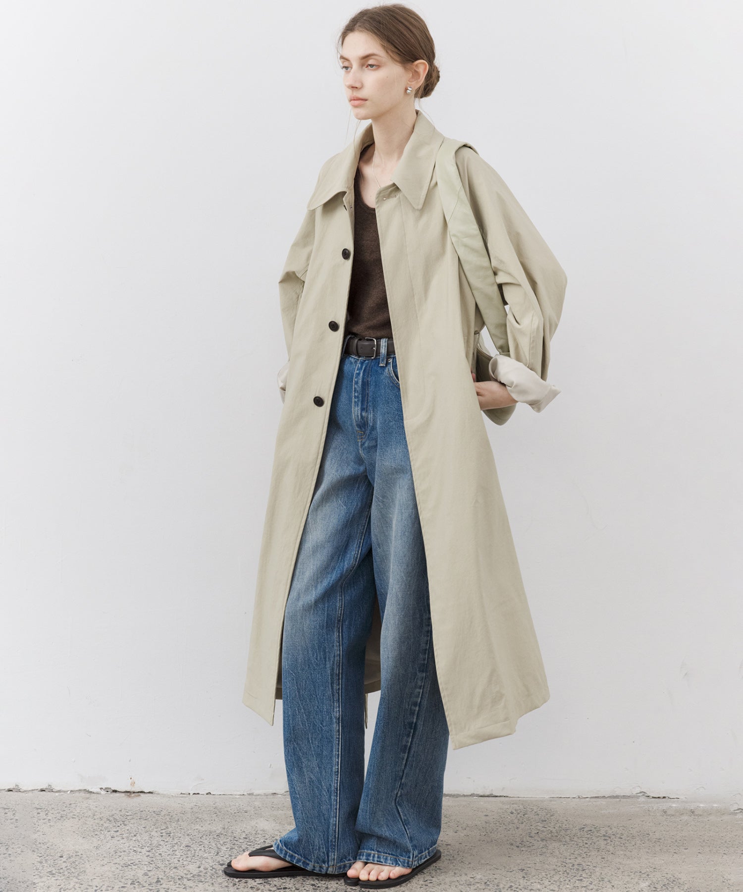 Classic Long Trench Coat