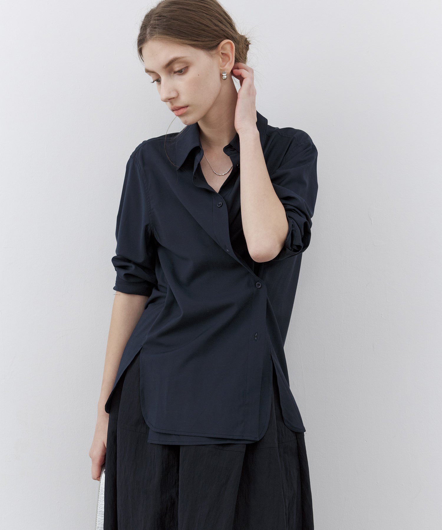 2-Way Linen Blend Shirt