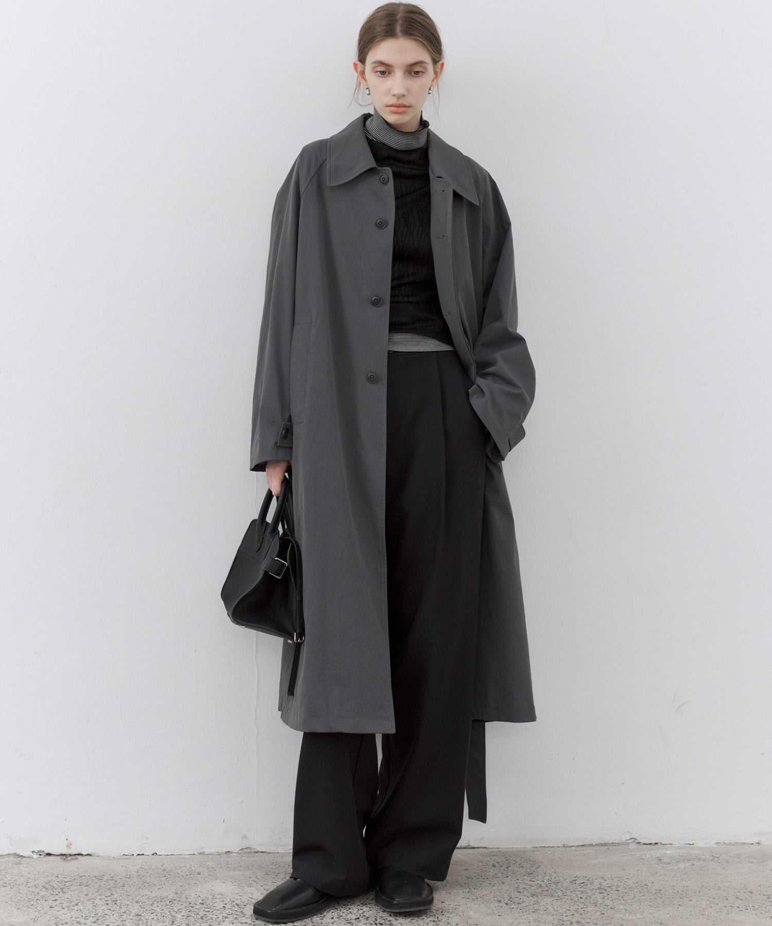 Classic Long Trench Coat