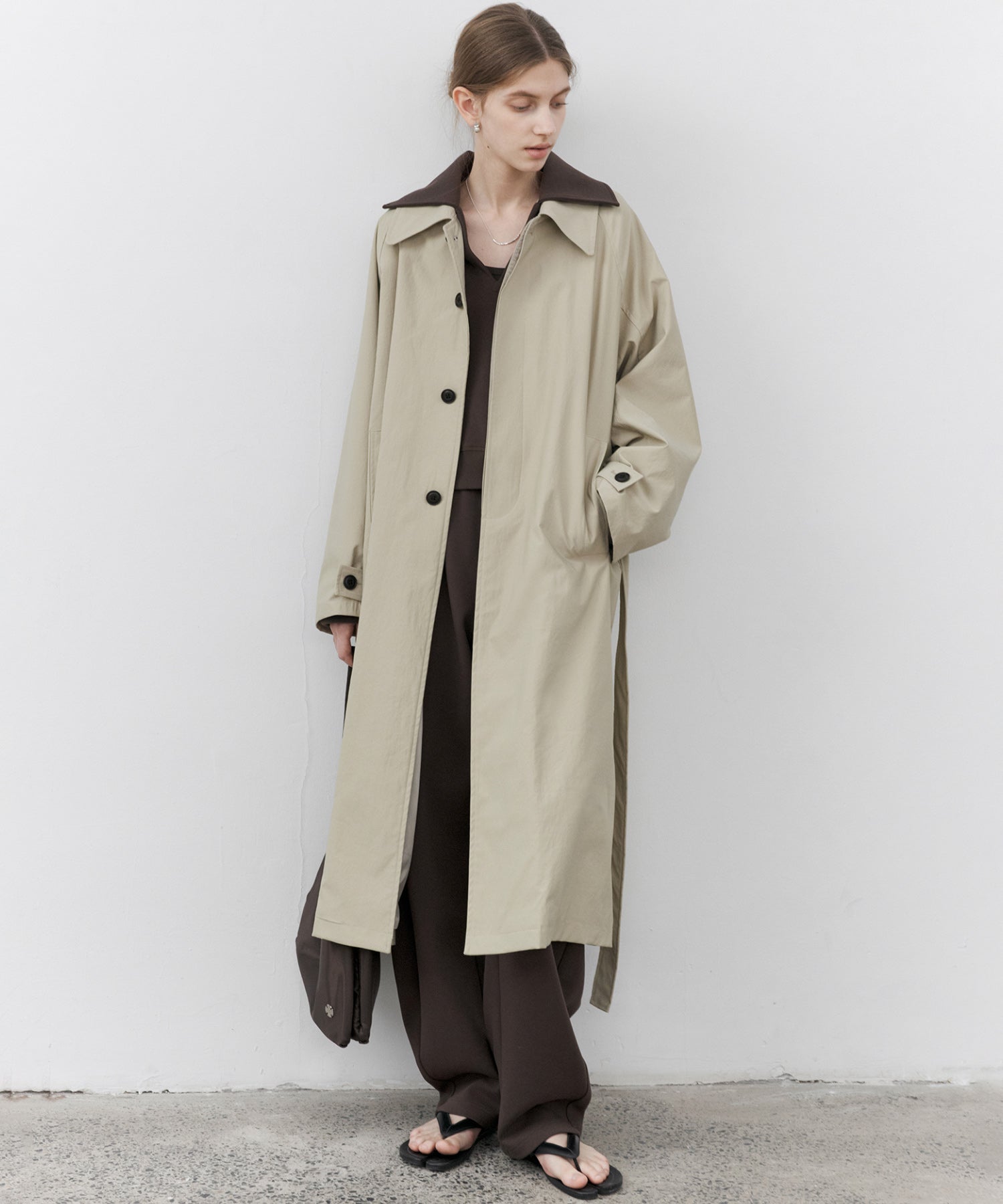 Classic Long Trench Coat