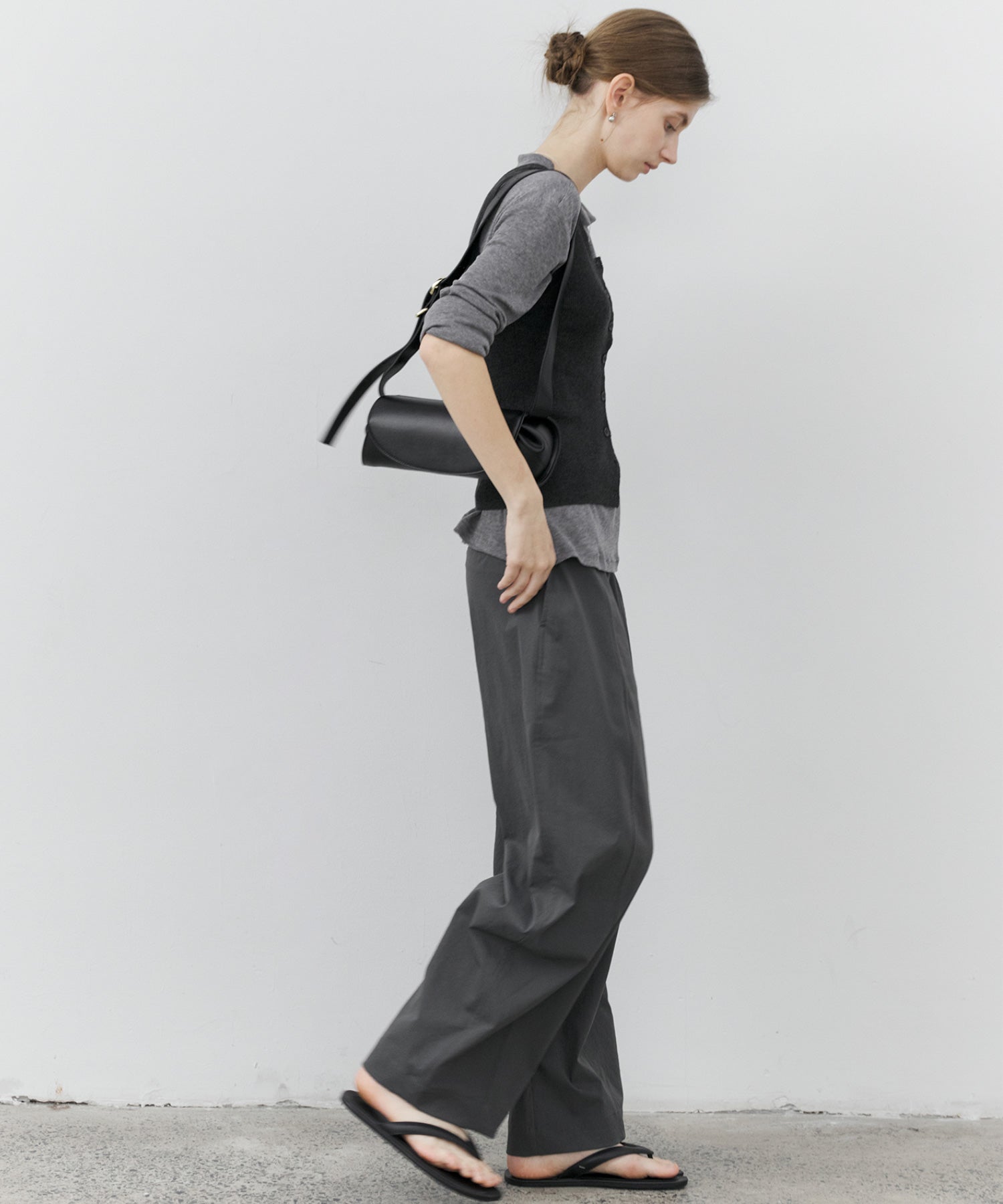 Essential Slight-Curve Casual Pants