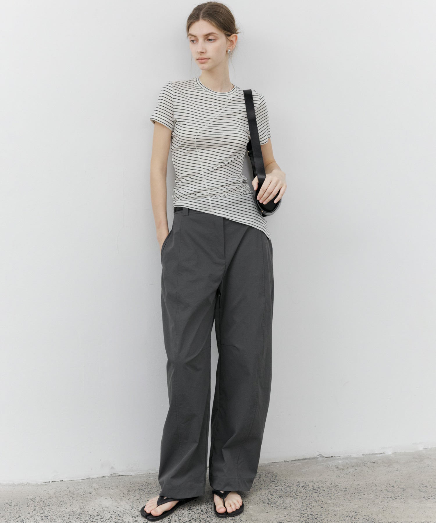 Essential Slight-Curve Casual Pants