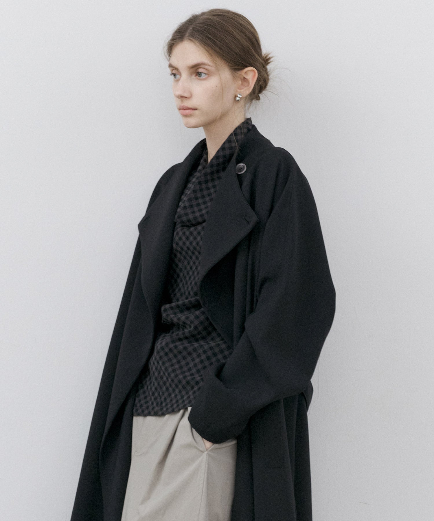 Asymmetrical Hem Drape Top