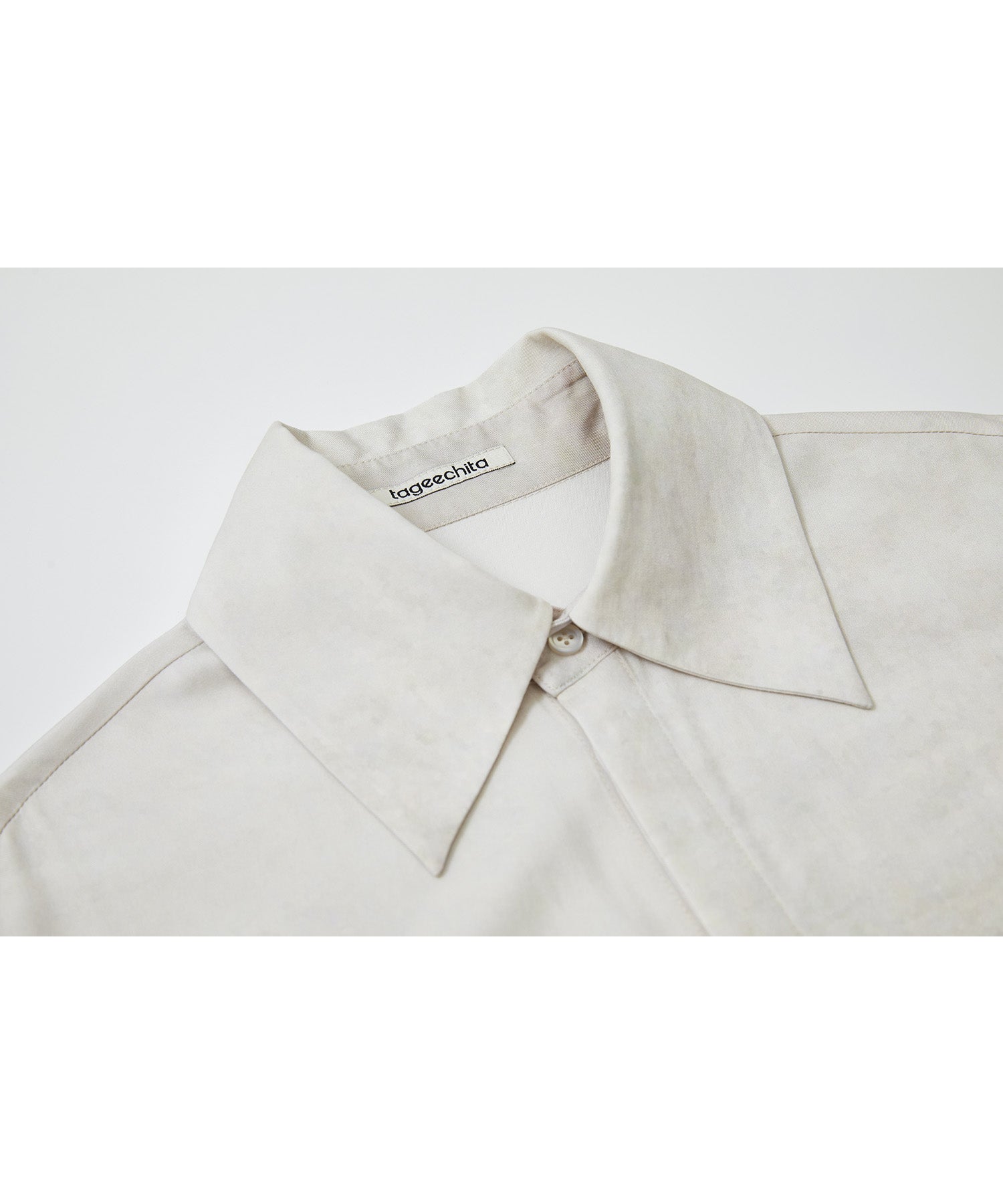 Art Print Oversized Shirt with Dropped Shoulders