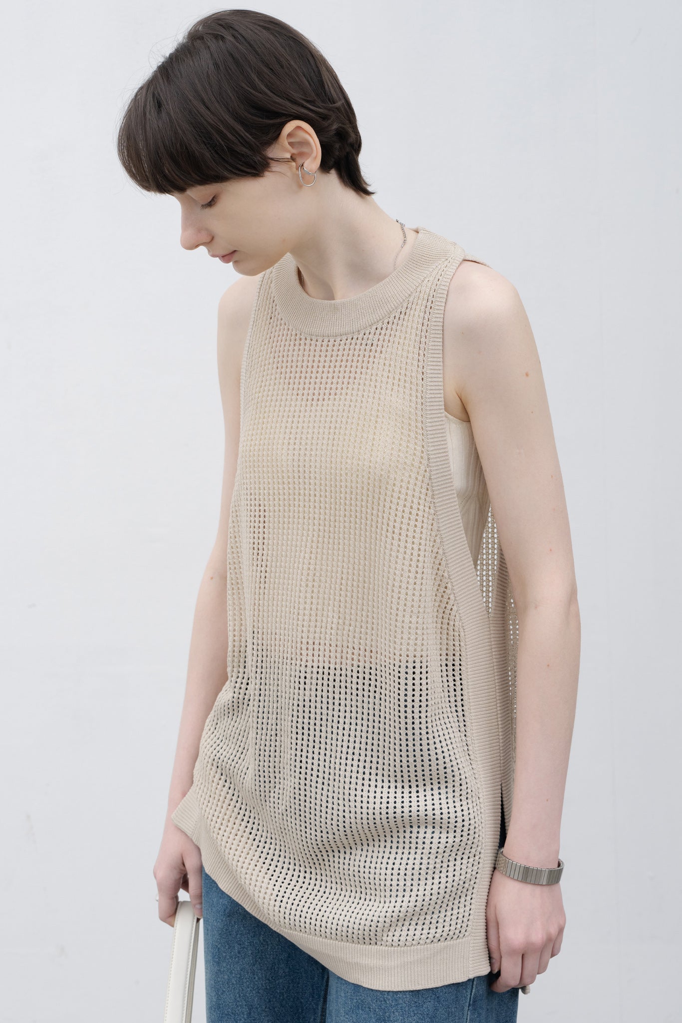 mesh tank top/vest