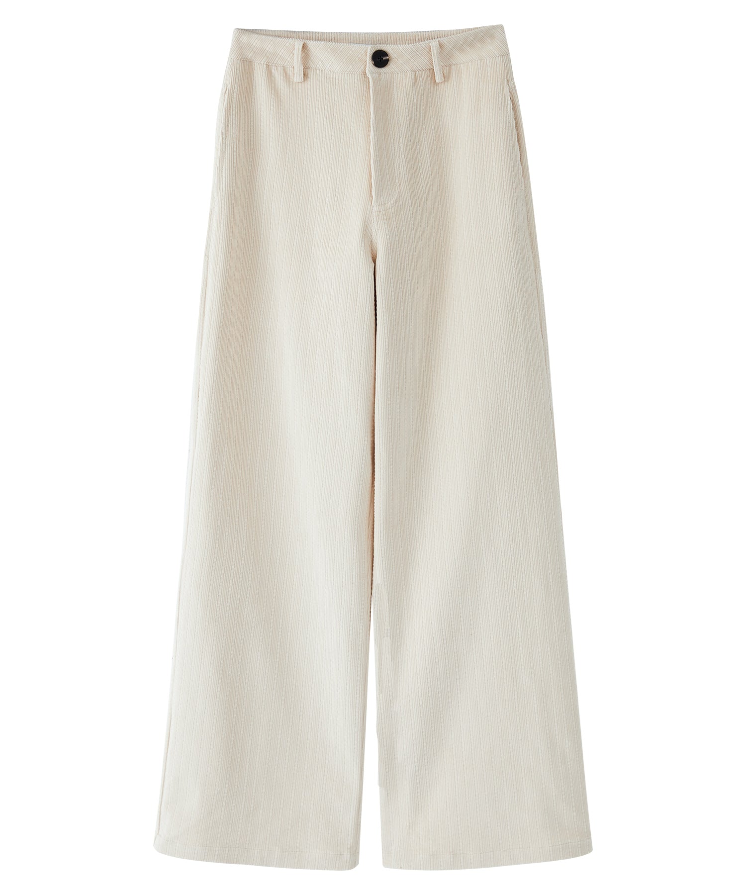 Multi-Stripe Straight Narrow Corduroy Pants