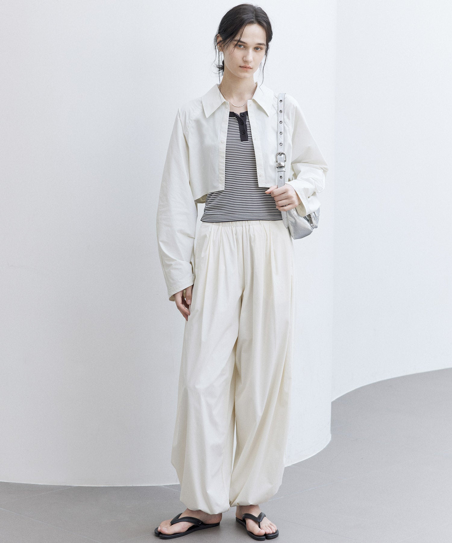 UV Protection Straight Harem Pants