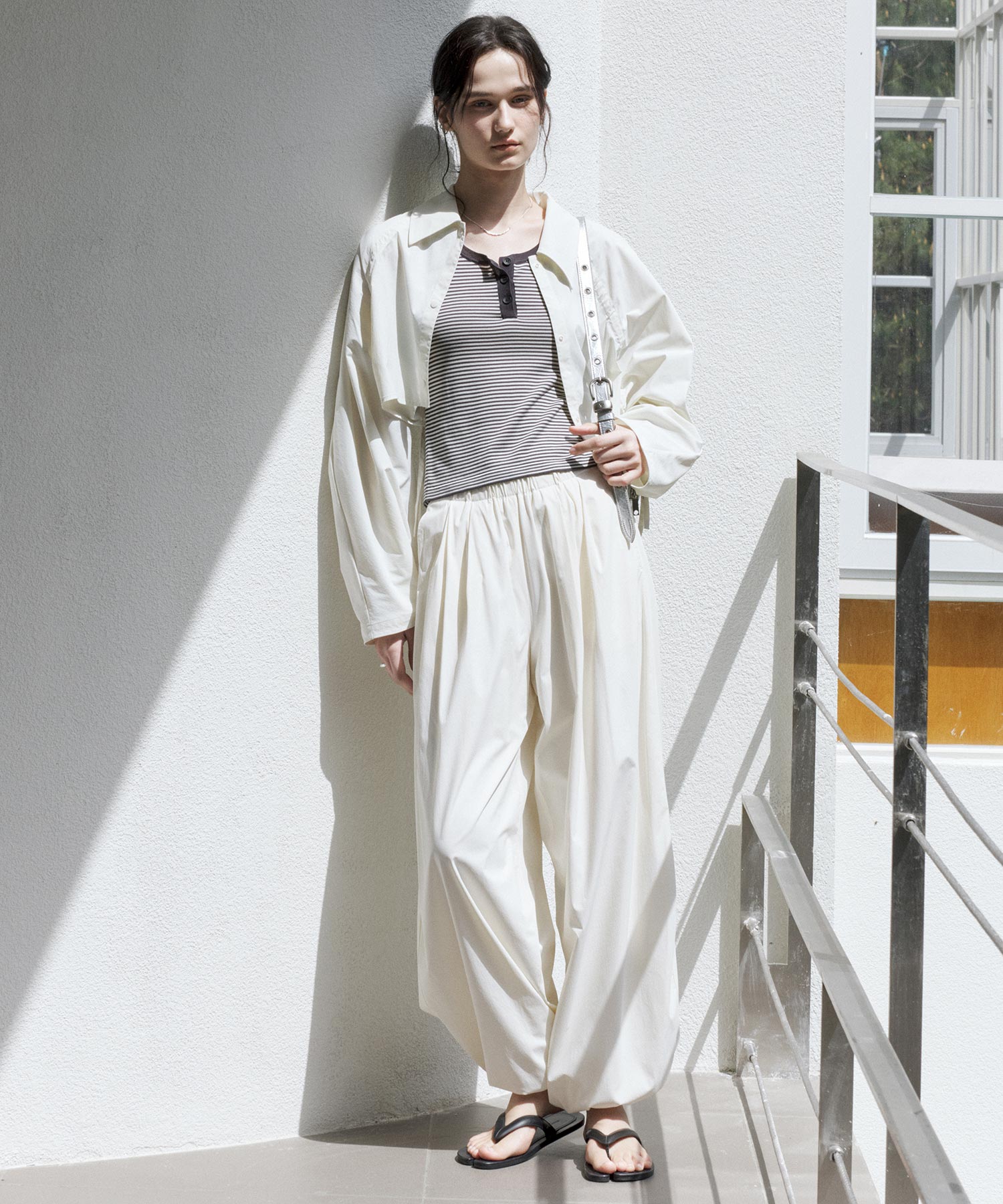 UV Protection Straight Harem Pants
