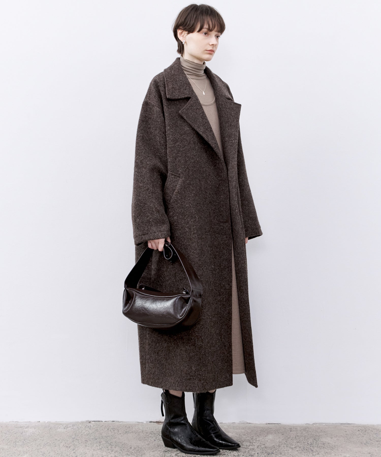 「PRE ORDER」Oversized Wool Chester Coat