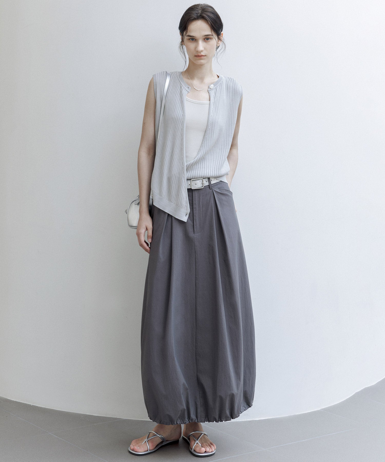 Versatile Knit Tank with Transformable Design