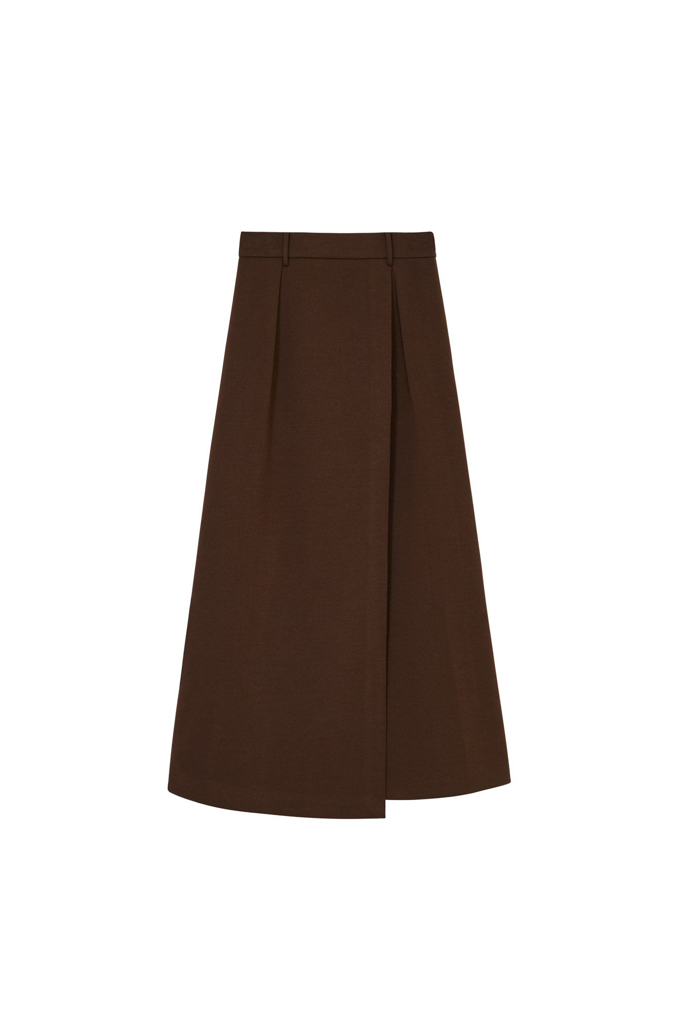 [tageechita] Wrap style back slit skirt