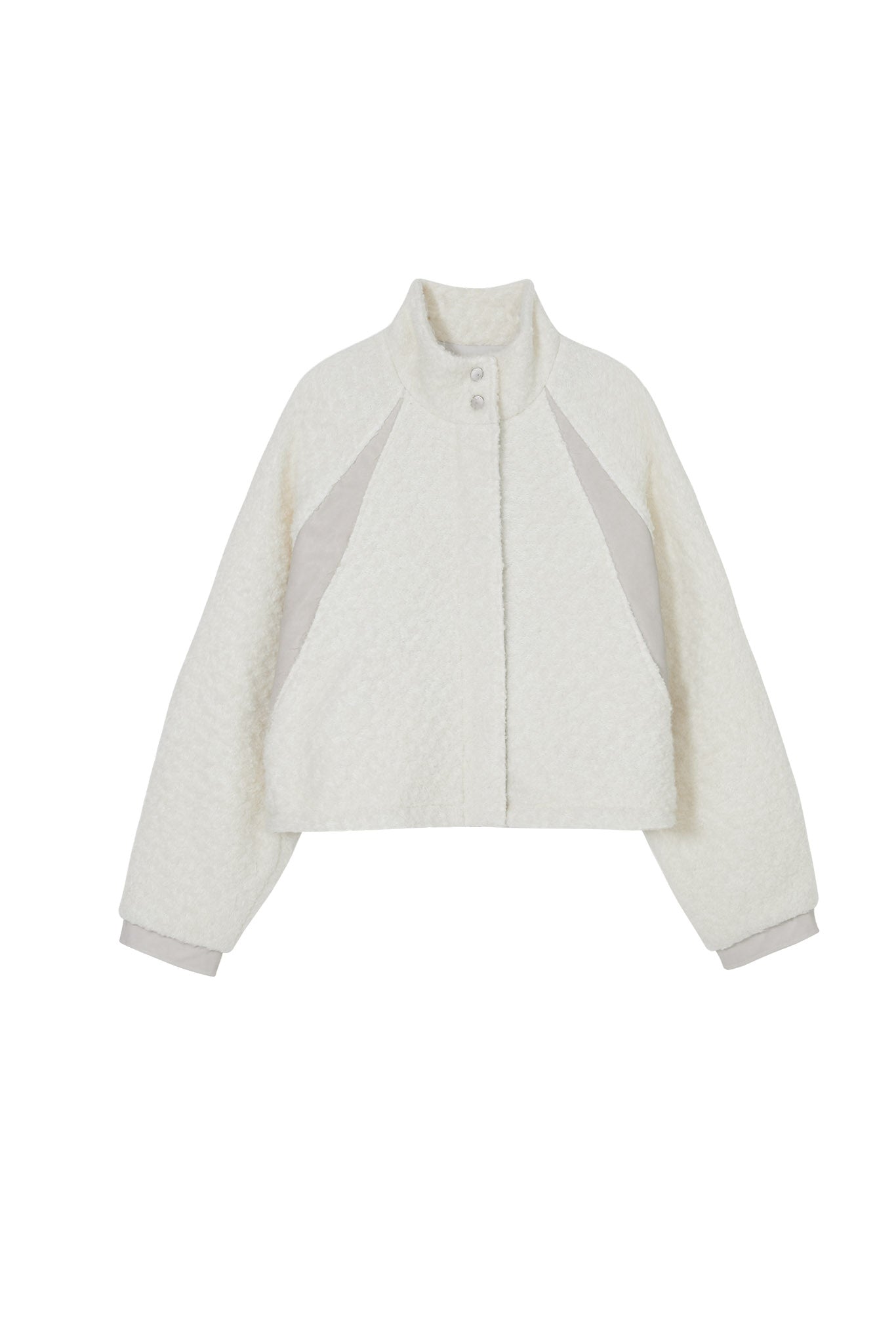 [tageechita] Wool blend dolman sleeve blouson