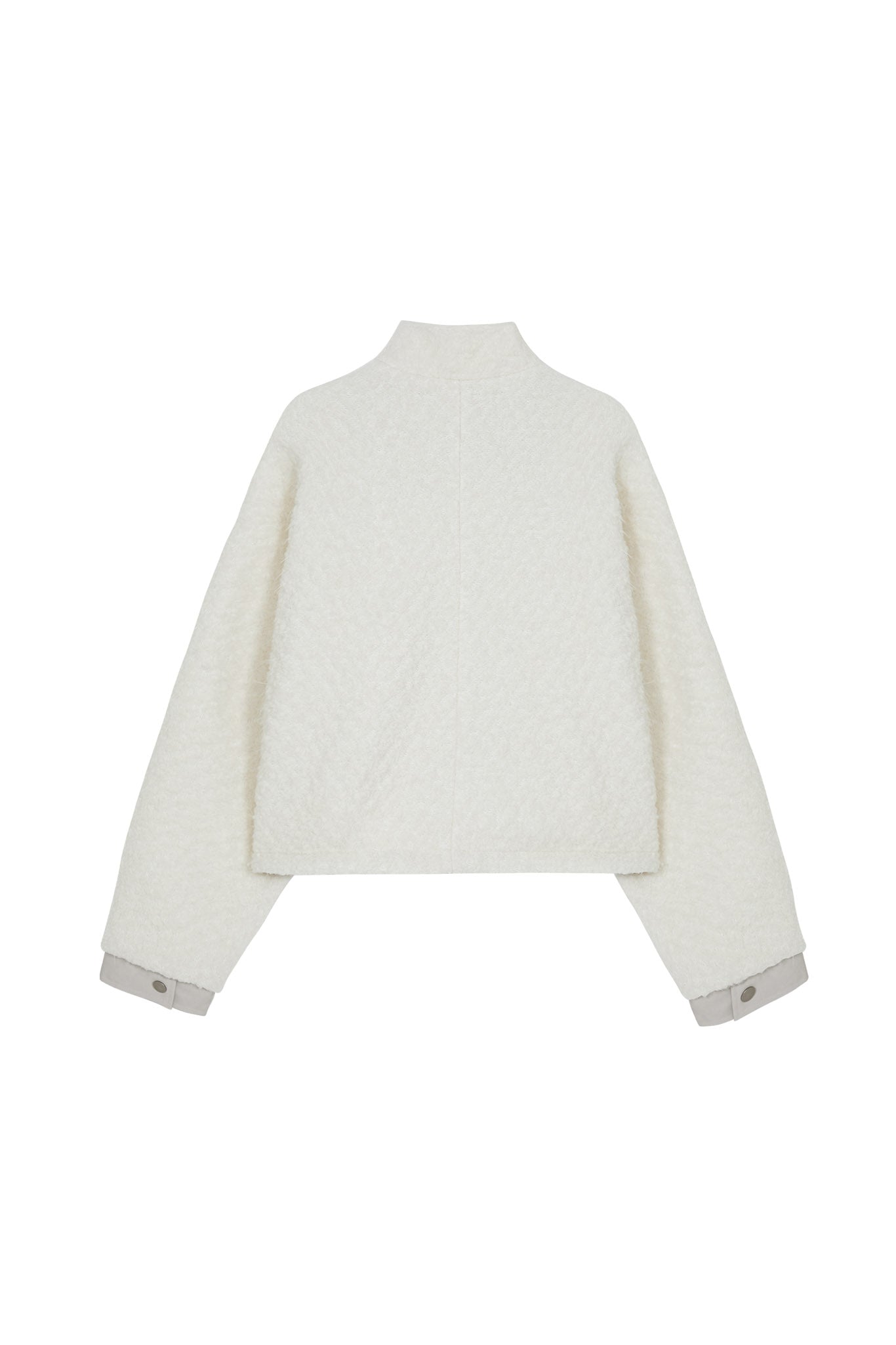 [tageechita] Wool blend dolman sleeve blouson