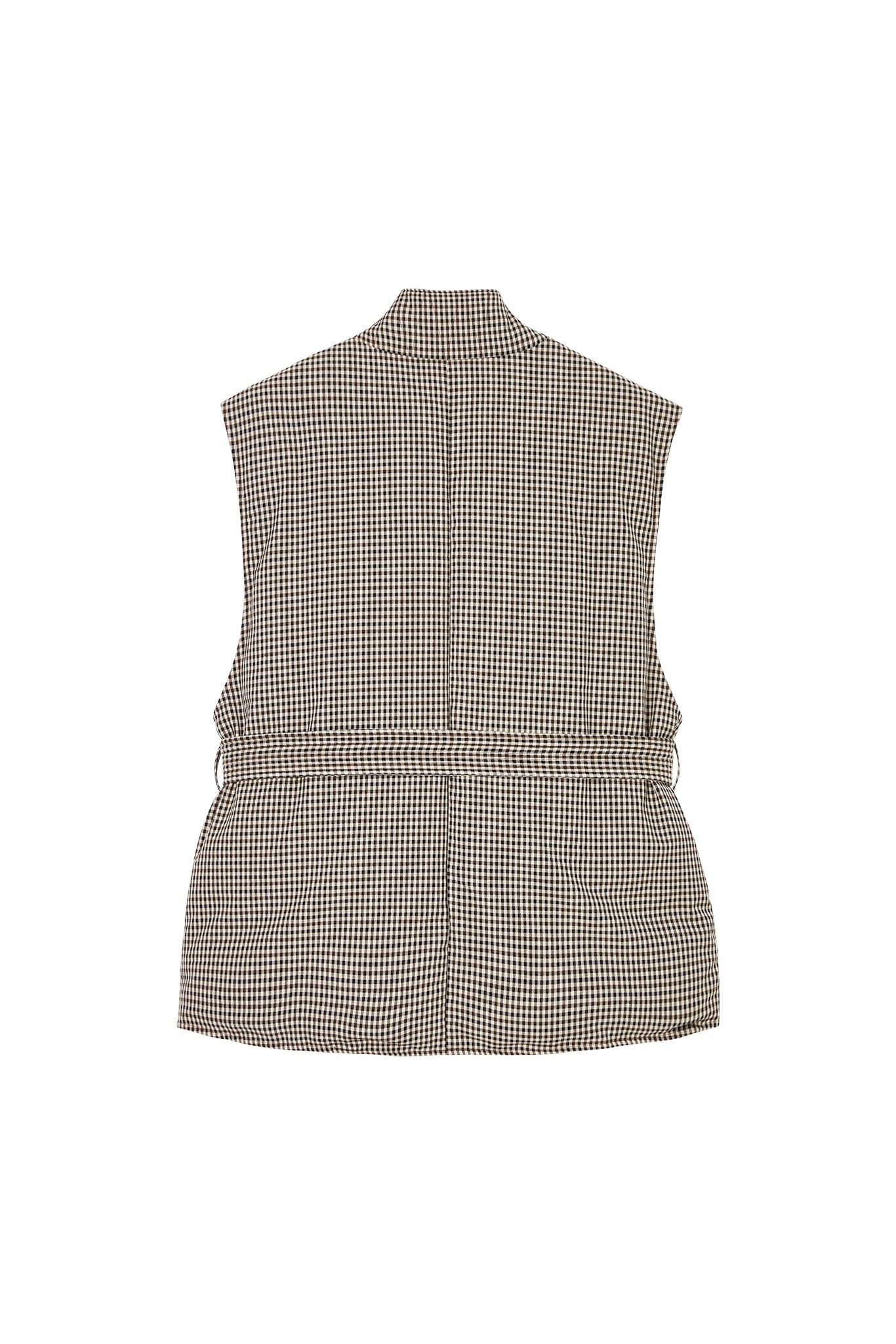 [tageechita] Feather blend puff down vest