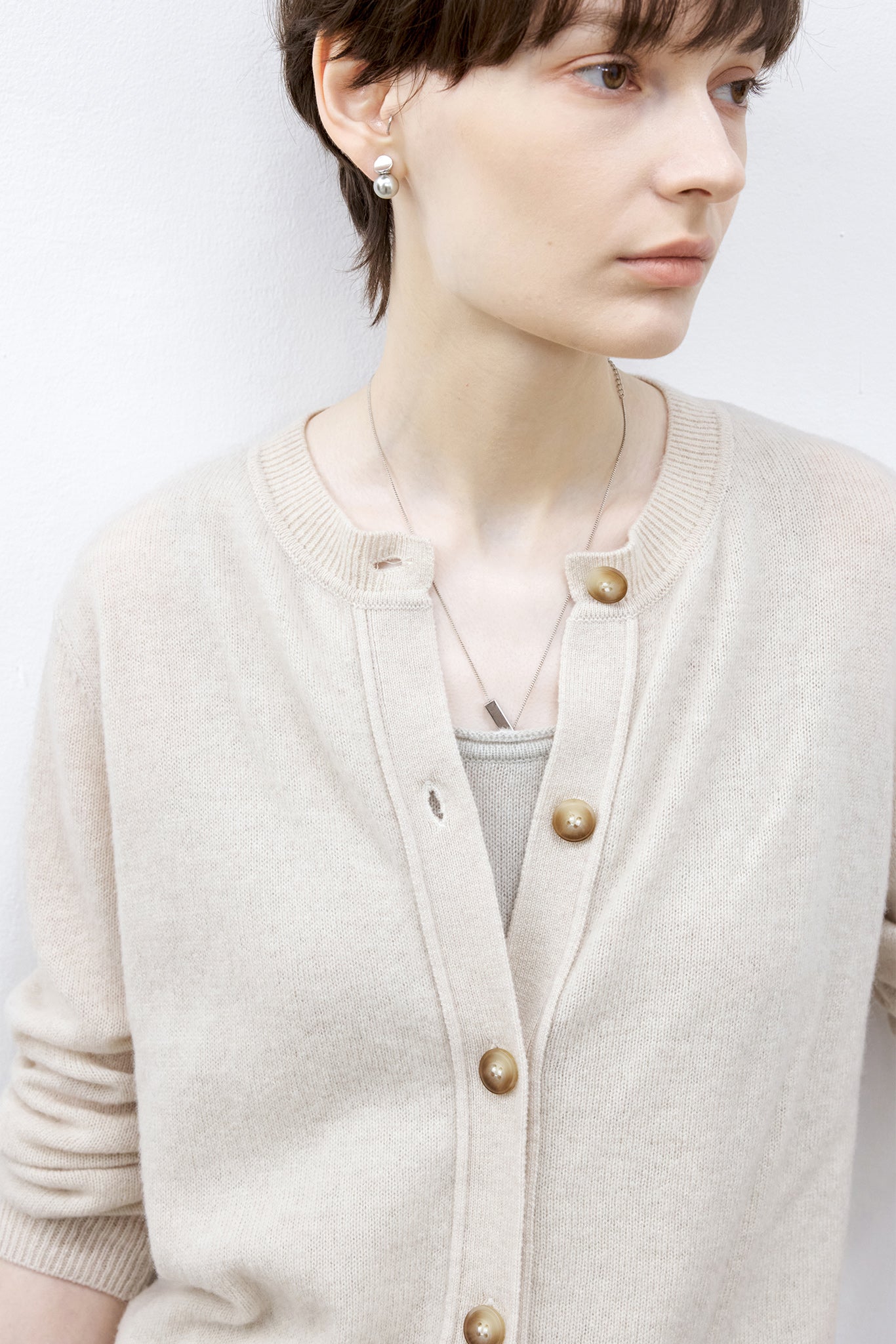 Soft Wool Basic Cardigan