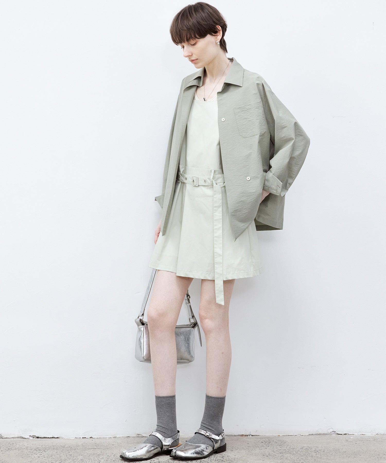 Asymmetry Fluid Shirt