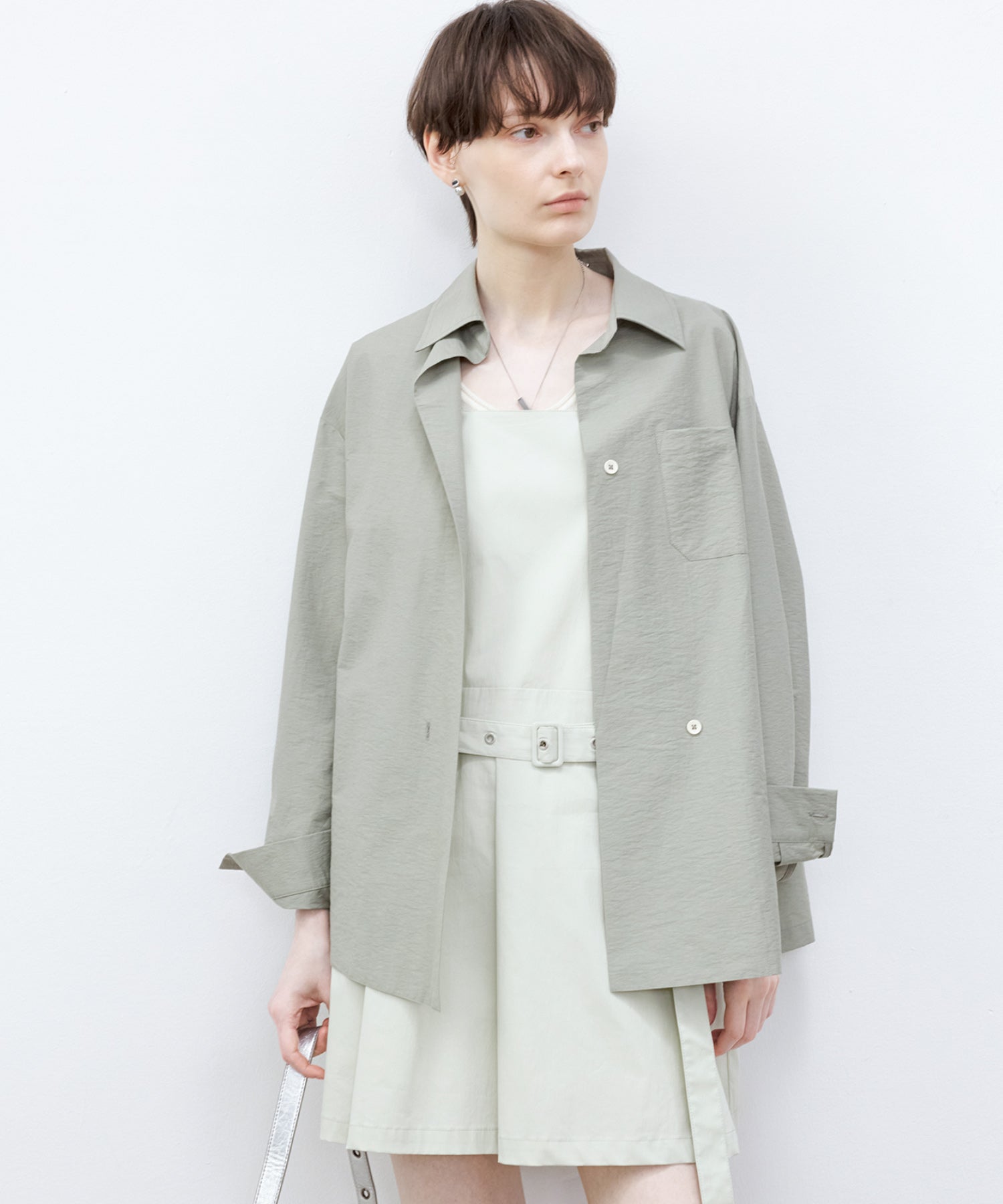 Asymmetry Fluid Shirt